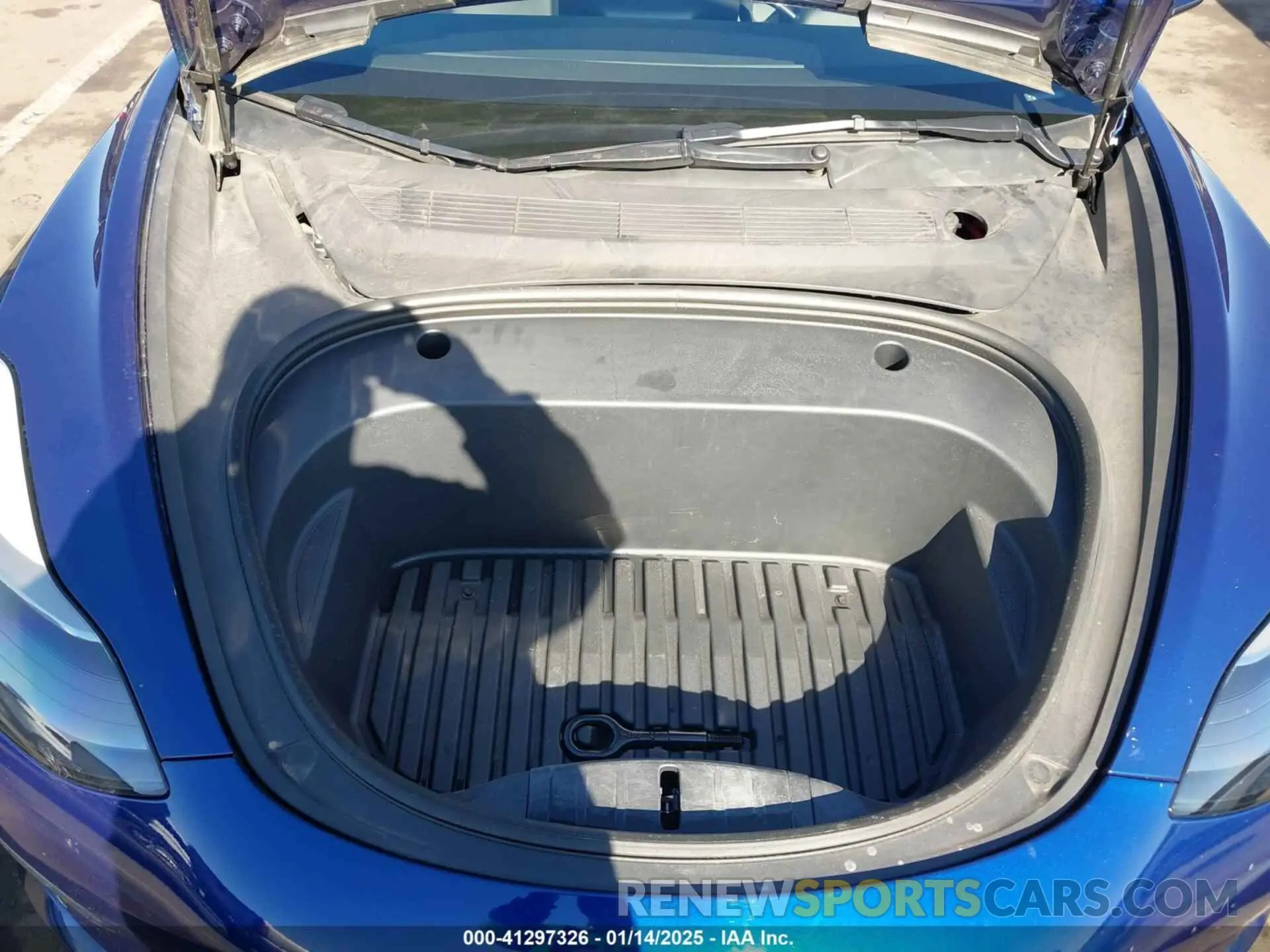 10 fotografías del automóvil dañado 5YJ3E1EBXNF317114 TESLA MODEL 3 2022