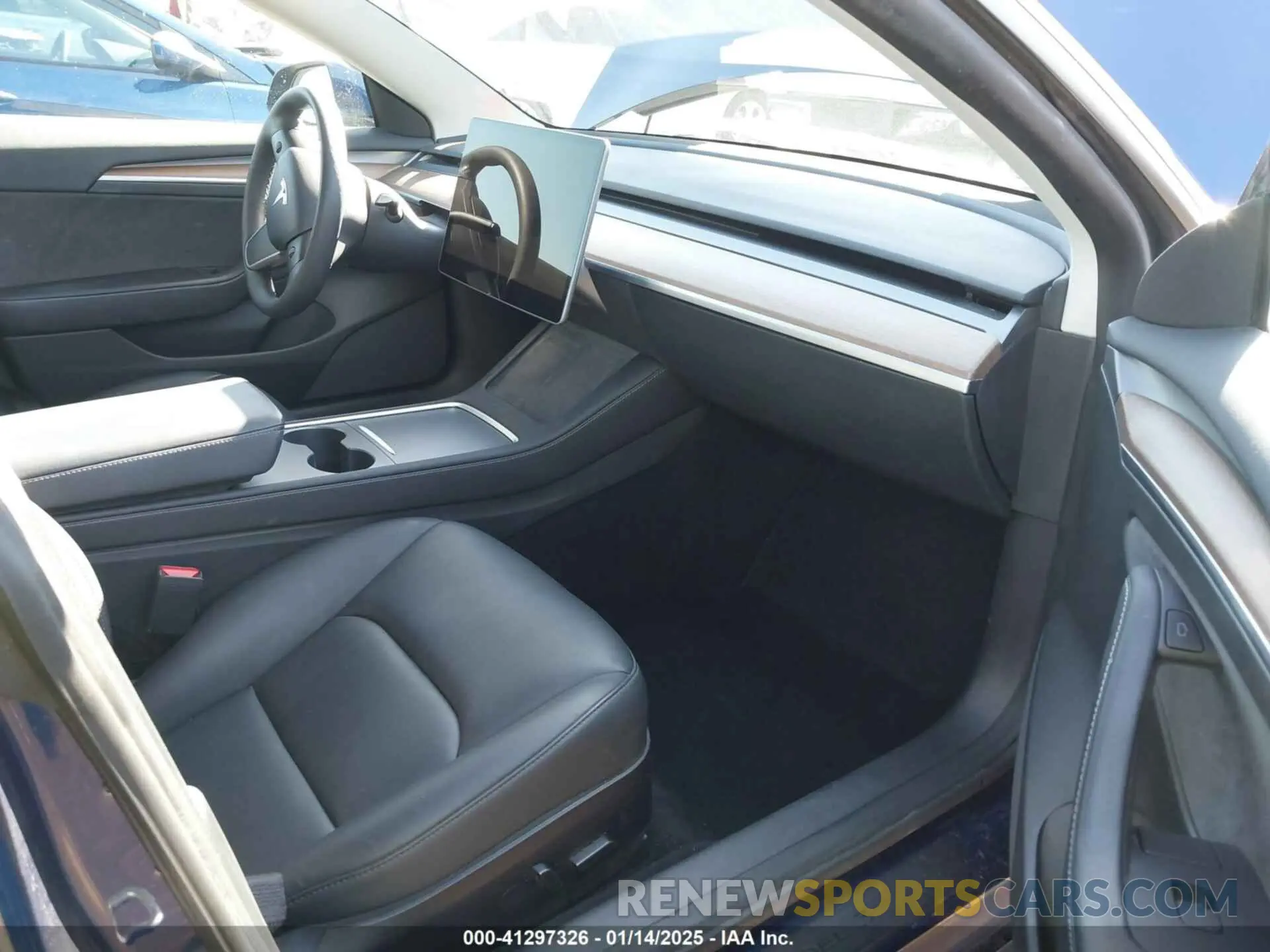 5 fotografías del automóvil dañado 5YJ3E1EBXNF317114 TESLA MODEL 3 2022