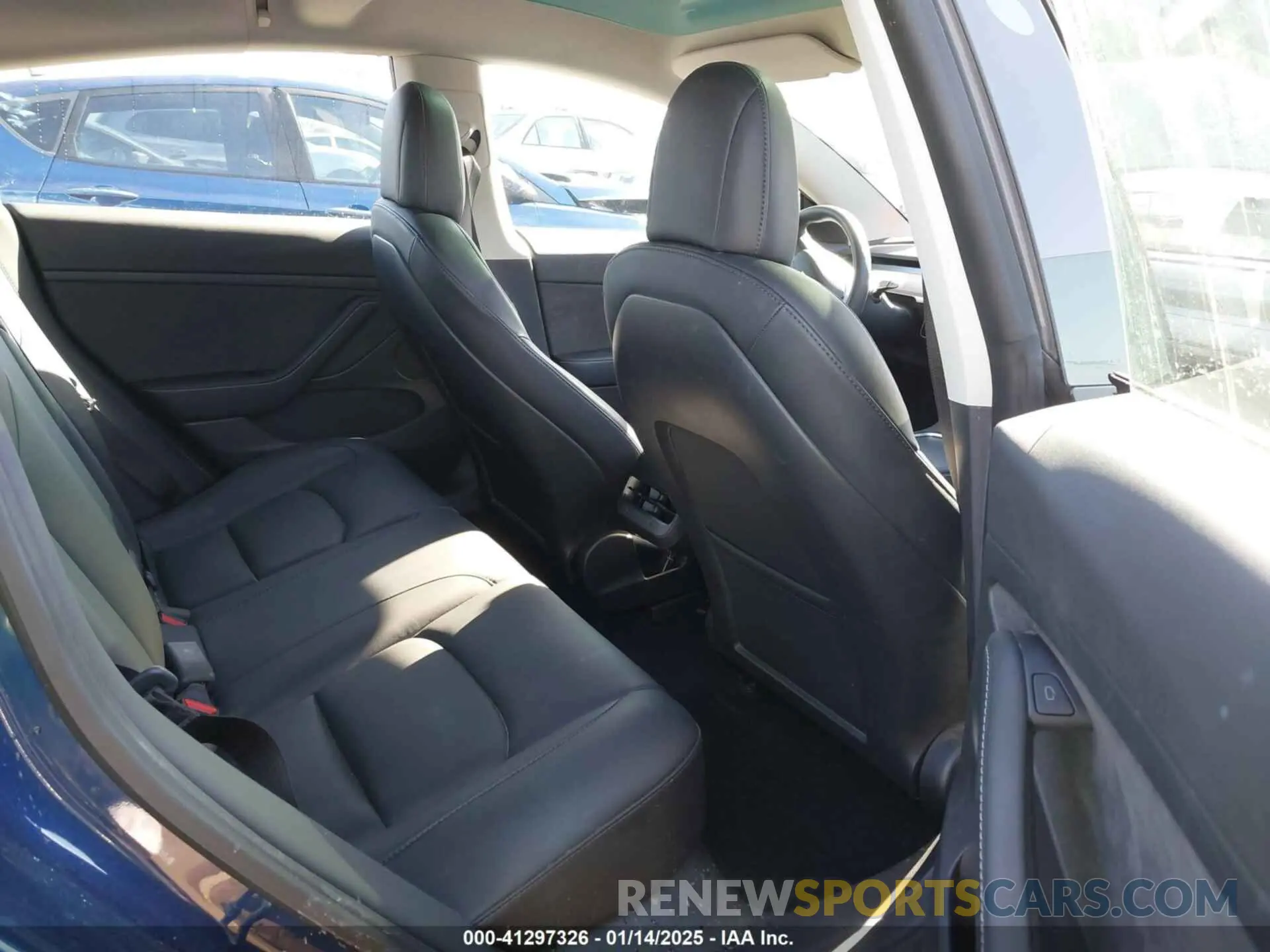 8 fotografías del automóvil dañado 5YJ3E1EBXNF317114 TESLA MODEL 3 2022