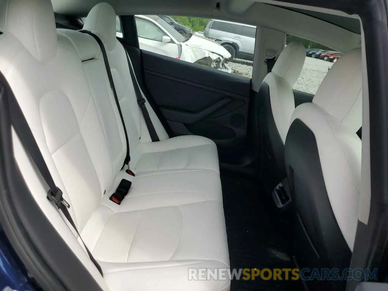 10 fotografías del automóvil dañado 5YJ3E1EBXNF327514 TESLA MODEL 3 2022