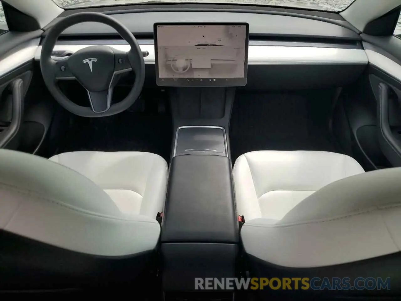 8 fotografías del automóvil dañado 5YJ3E1EBXNF327514 TESLA MODEL 3 2022