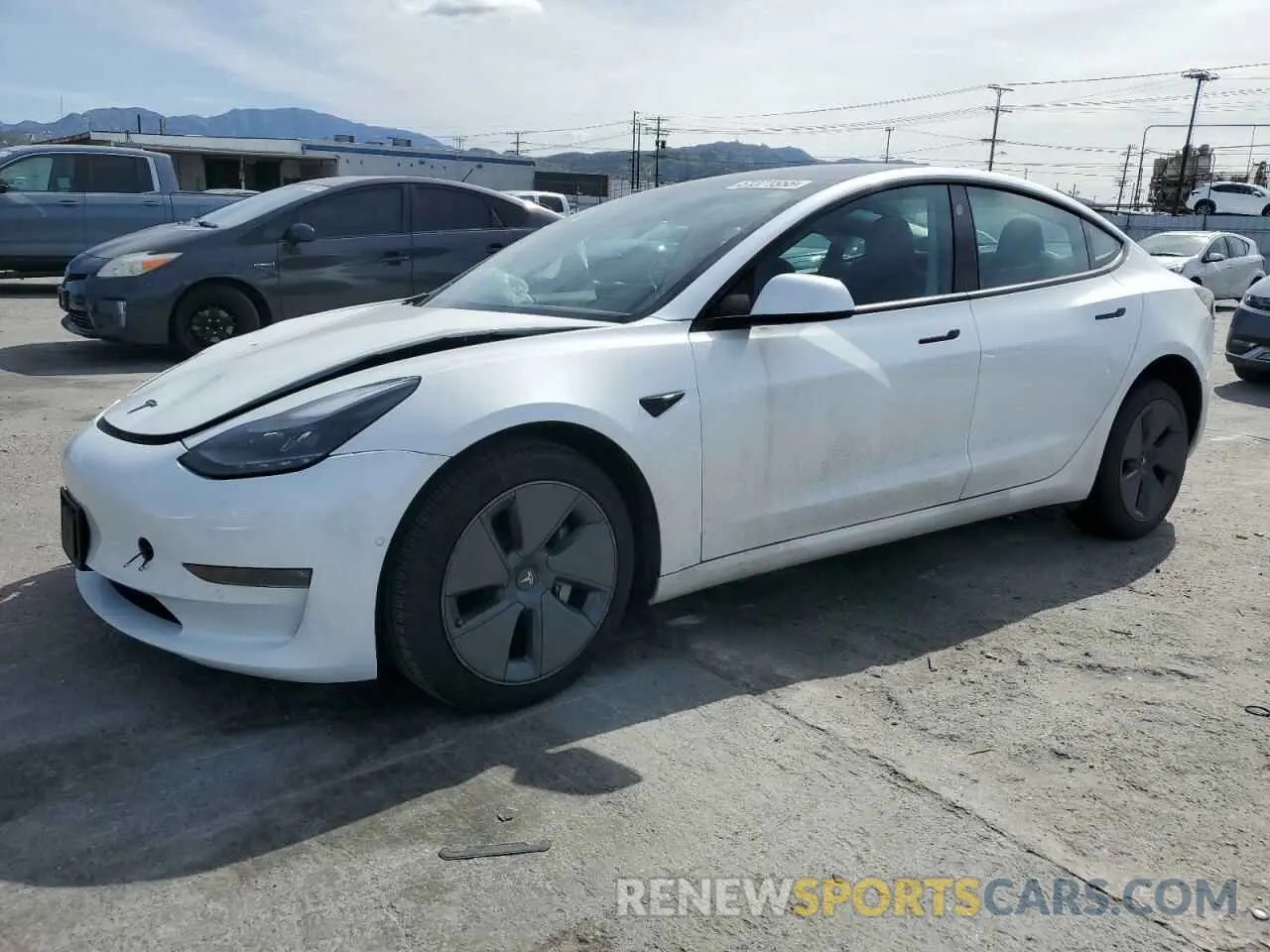 1 fotografías del automóvil dañado 5YJ3E1EBXNF330719 TESLA MODEL 3 2022