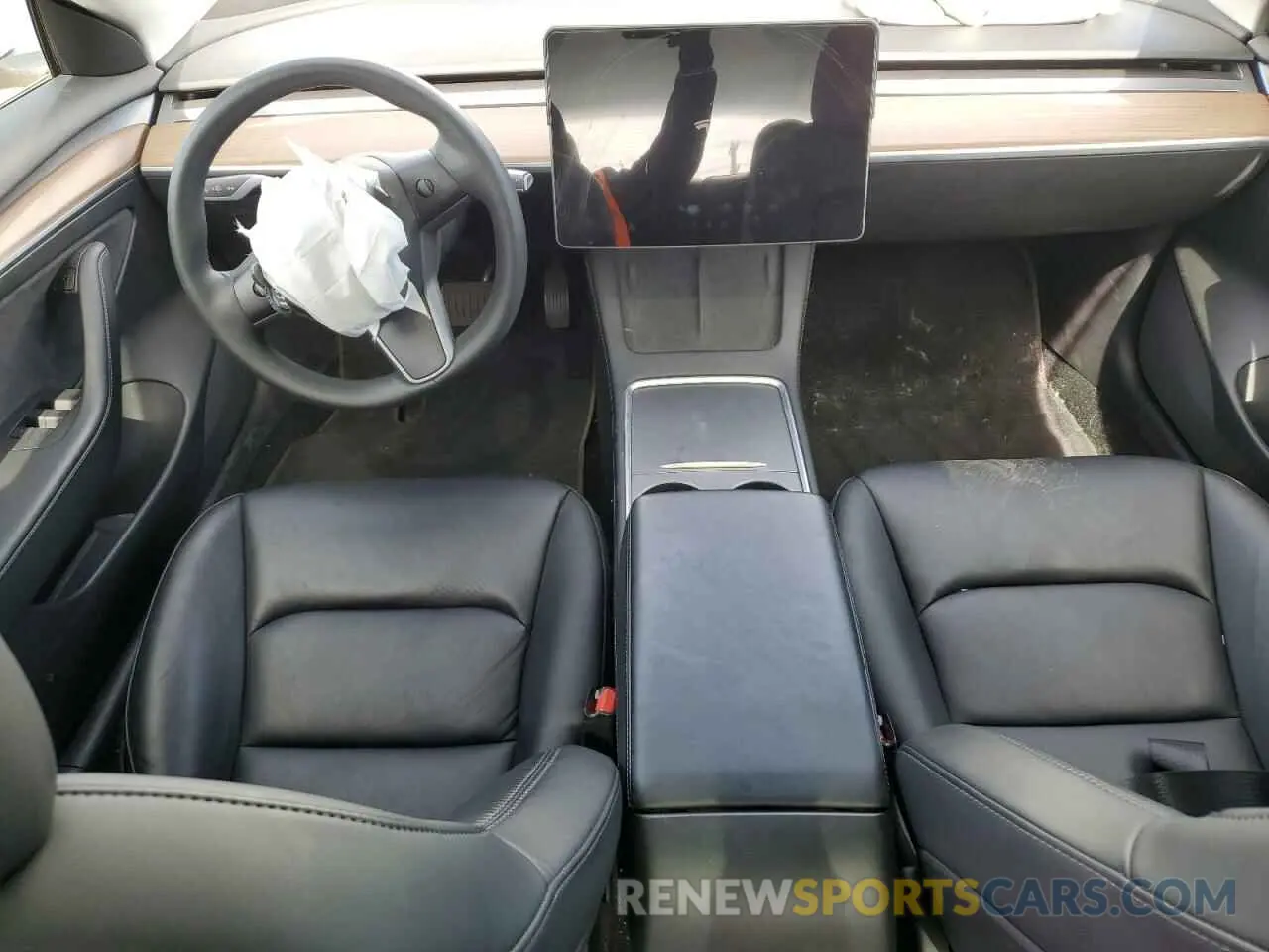 8 fotografías del automóvil dañado 5YJ3E1EBXNF330719 TESLA MODEL 3 2022