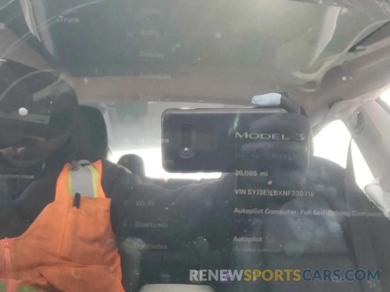 9 fotografías del automóvil dañado 5YJ3E1EBXNF330719 TESLA MODEL 3 2022