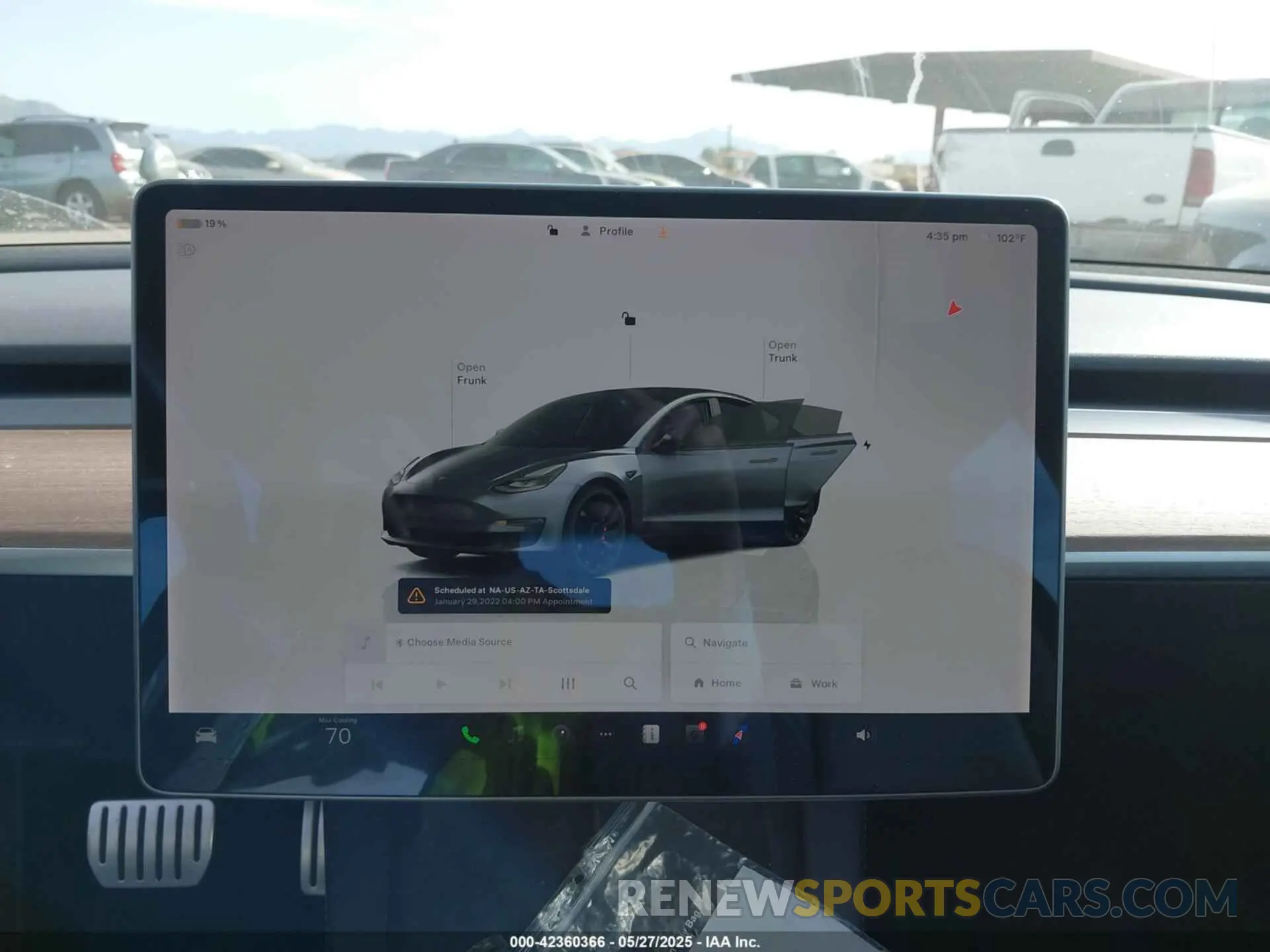 17 fotografías del automóvil dañado 5YJ3E1EC0NF165739 TESLA MODEL 3 2022