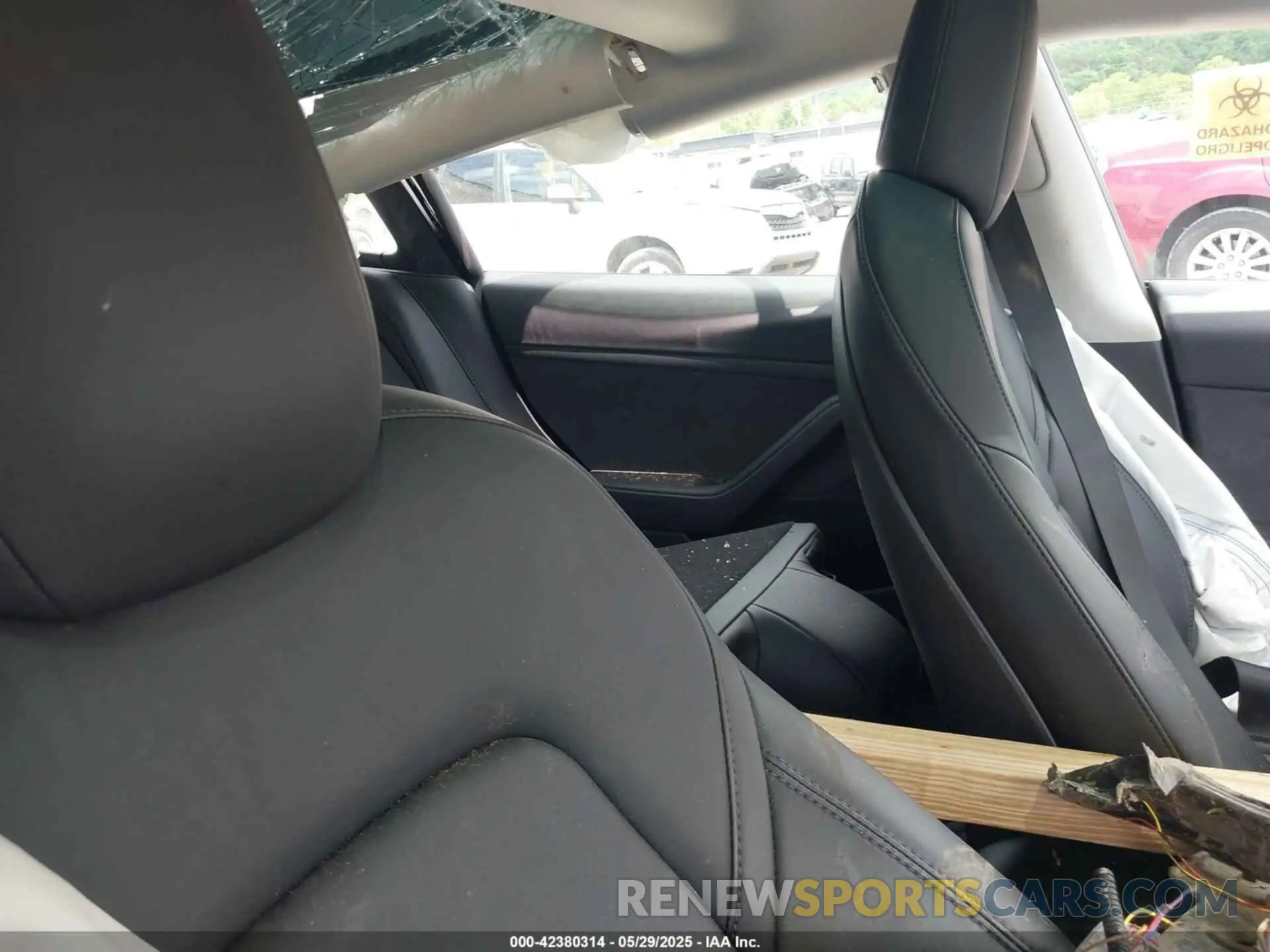8 fotografías del automóvil dañado 5YJ3E1EC0NF174232 TESLA MODEL 3 2022