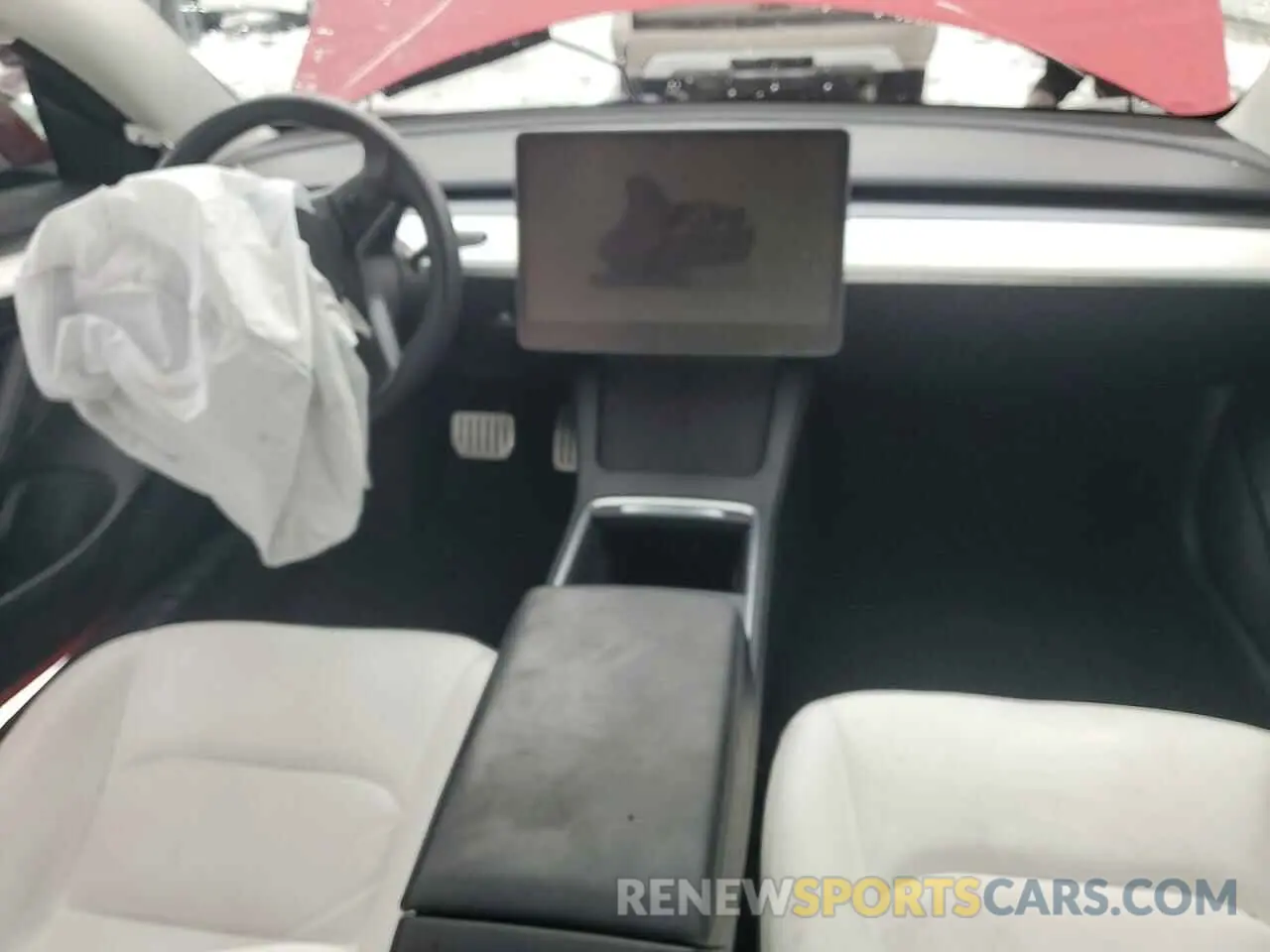 8 fotografías del automóvil dañado 5YJ3E1EC0NF296315 TESLA MODEL 3 2022