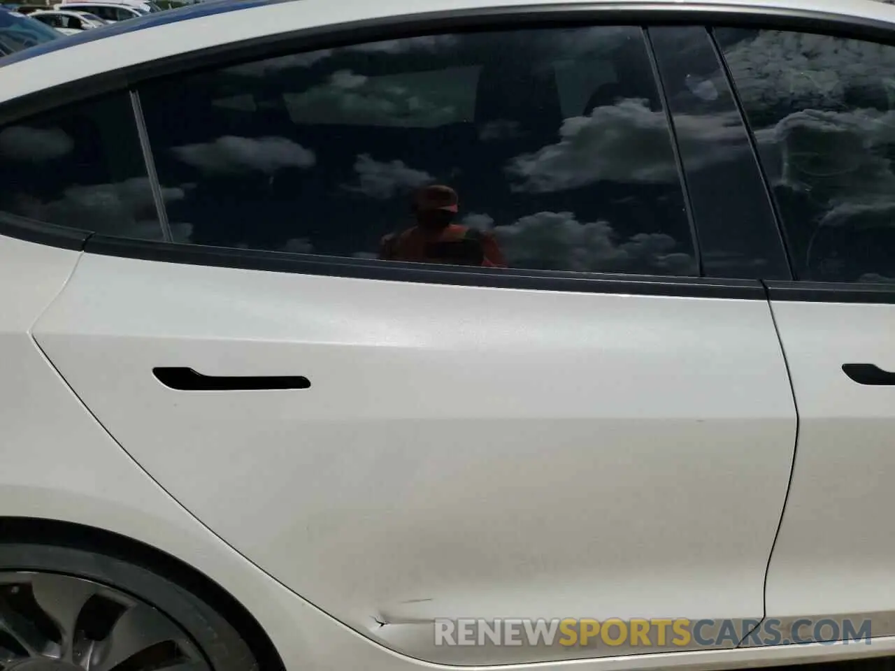 10 fotografías del automóvil dañado 5YJ3E1EC0NF314795 TESLA MODEL 3 2022