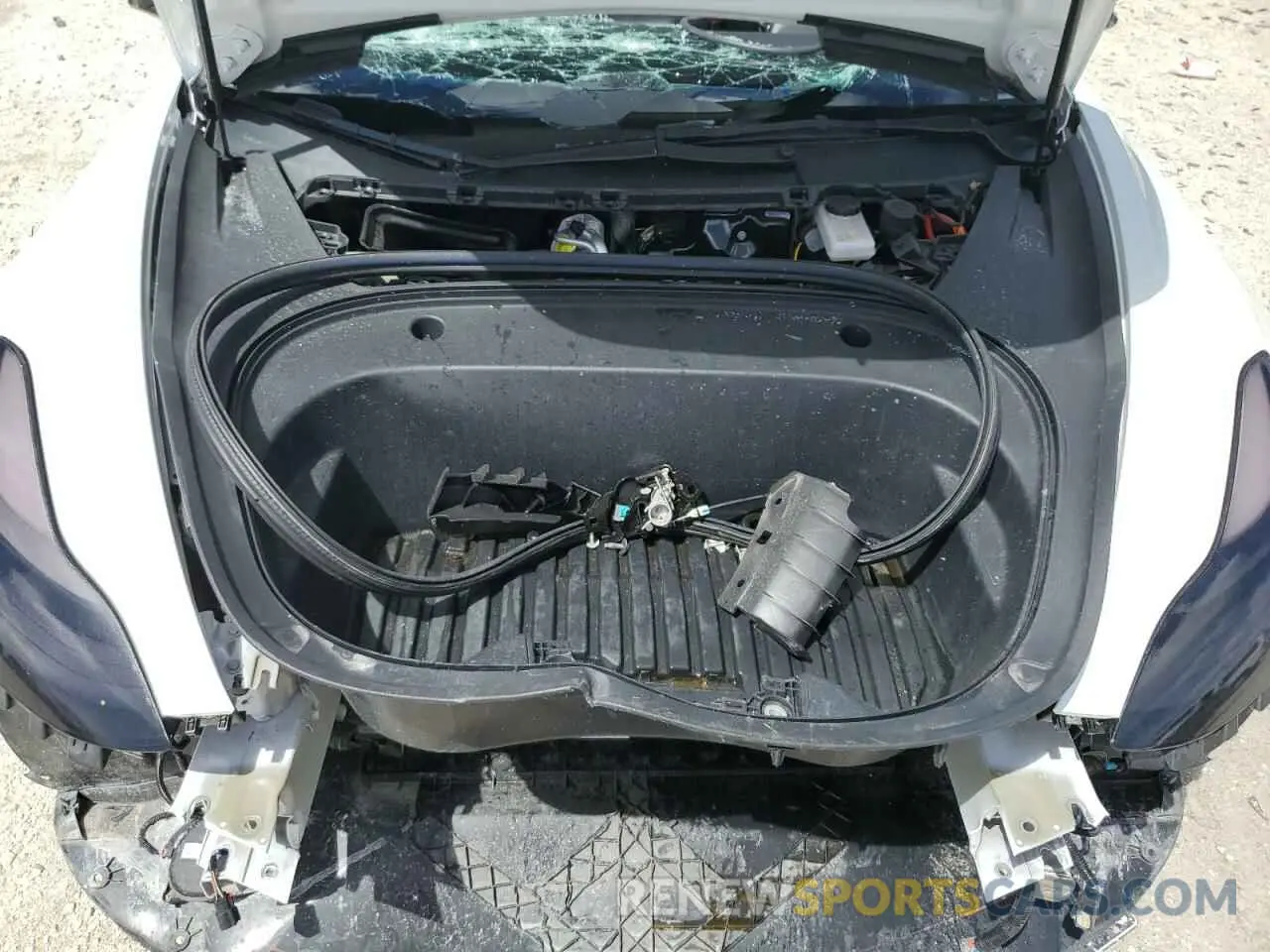 12 fotografías del automóvil dañado 5YJ3E1EC0NF314795 TESLA MODEL 3 2022