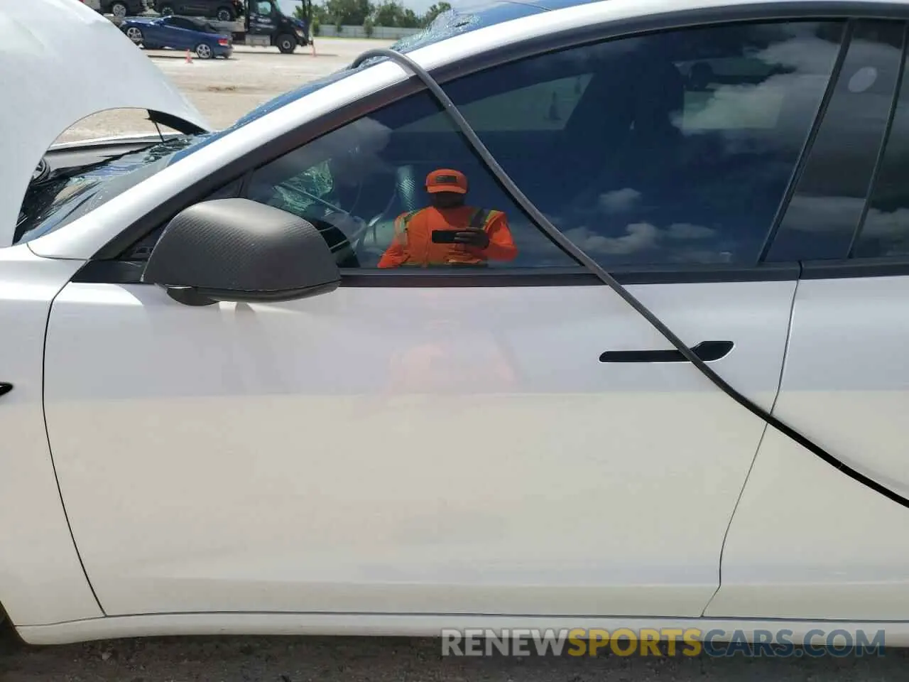 7 fotografías del automóvil dañado 5YJ3E1EC0NF314795 TESLA MODEL 3 2022