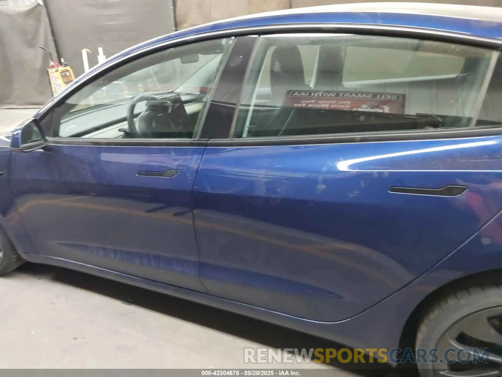 13 fotografías del automóvil dañado 5YJ3E1EC1NF104786 TESLA MODEL 3 2022