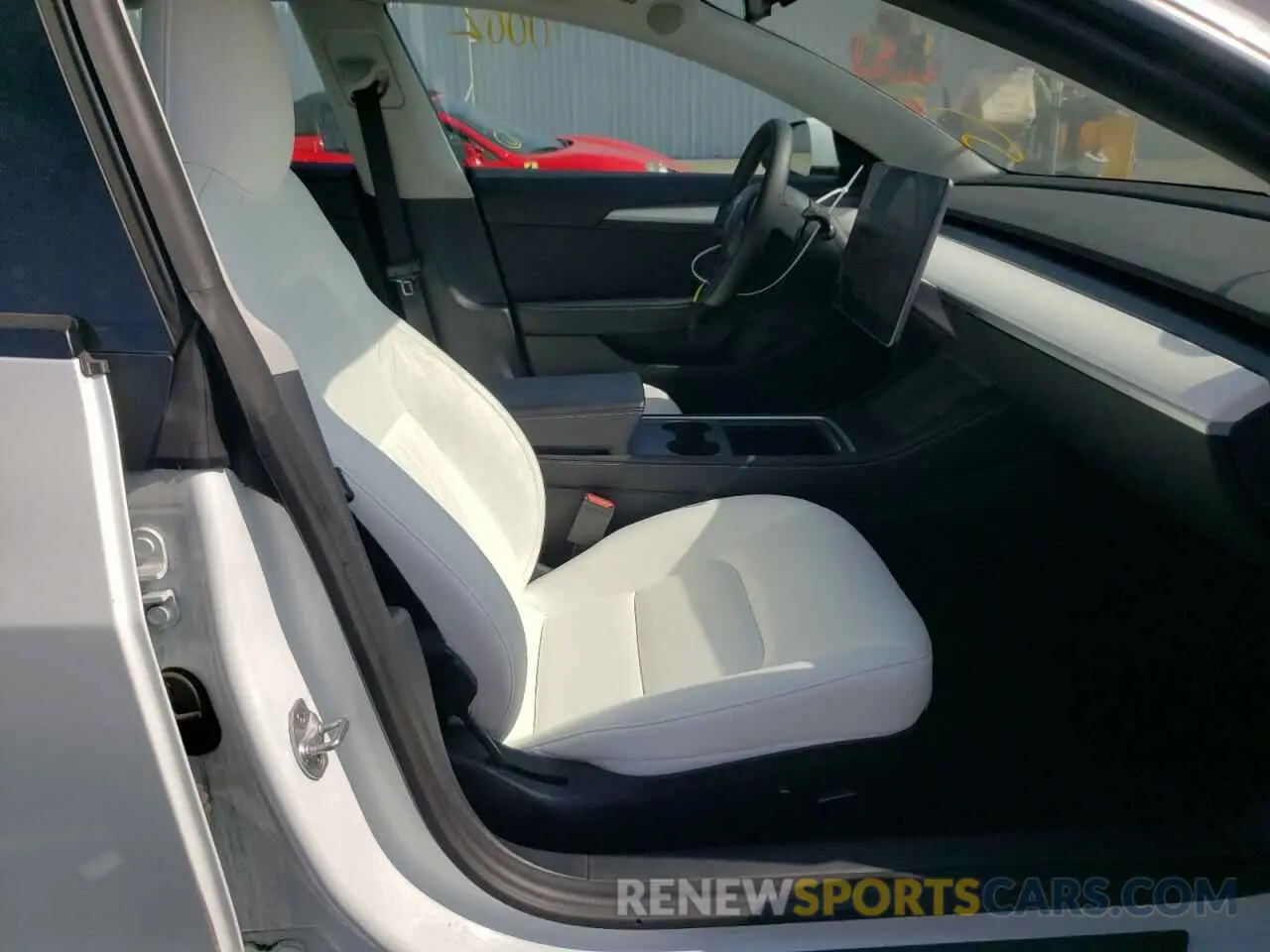 5 fotografías del automóvil dañado 5YJ3E1EC1NF131406 TESLA MODEL 3 2022