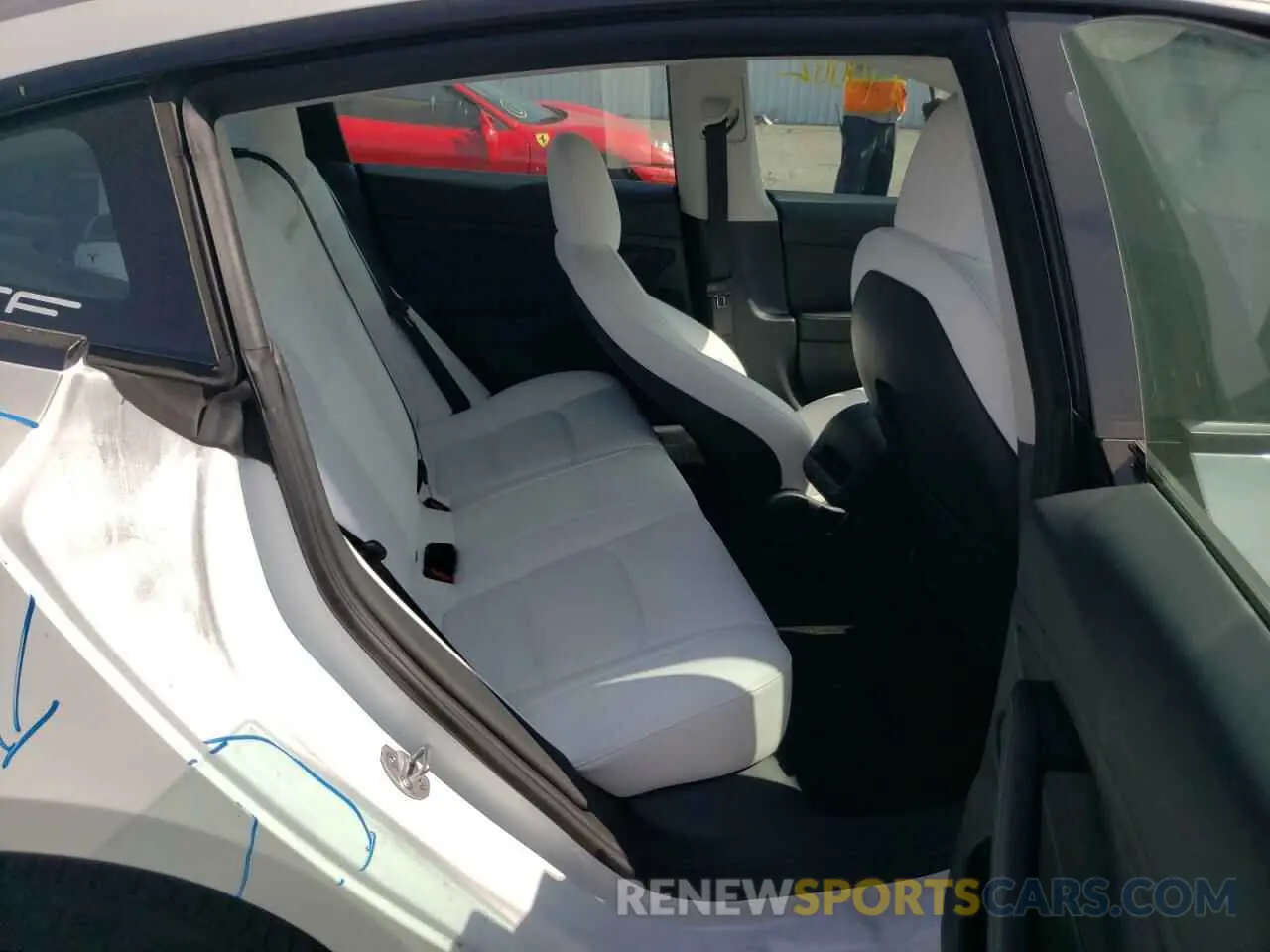 6 fotografías del automóvil dañado 5YJ3E1EC1NF131406 TESLA MODEL 3 2022