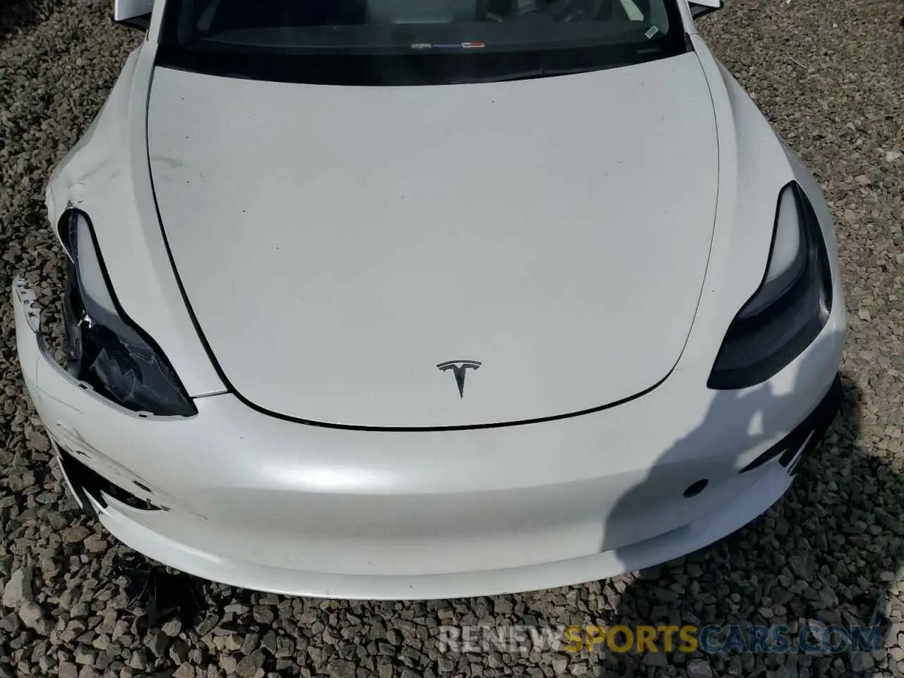 11 fotografías del automóvil dañado 5YJ3E1EC1NF243316 TESLA MODEL 3 2022