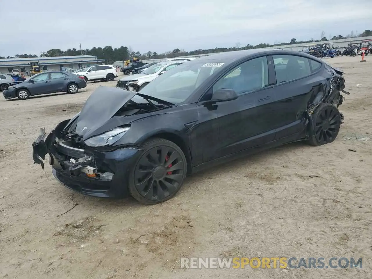 1 fotografías del automóvil dañado 5YJ3E1EC1NF267857 TESLA MODEL 3 2022