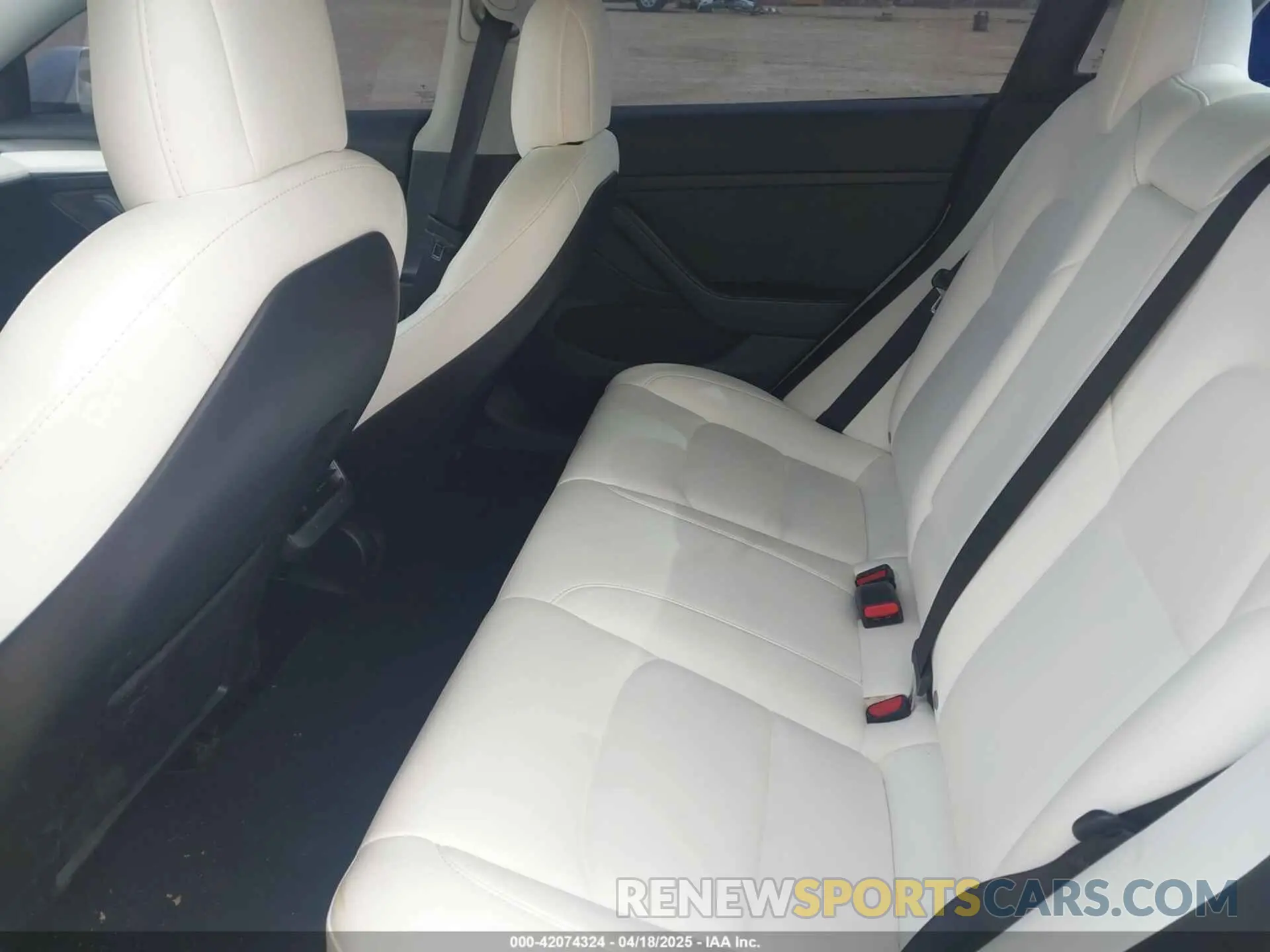 8 fotografías del automóvil dañado 5YJ3E1EC1NF294332 TESLA MODEL 3 2022