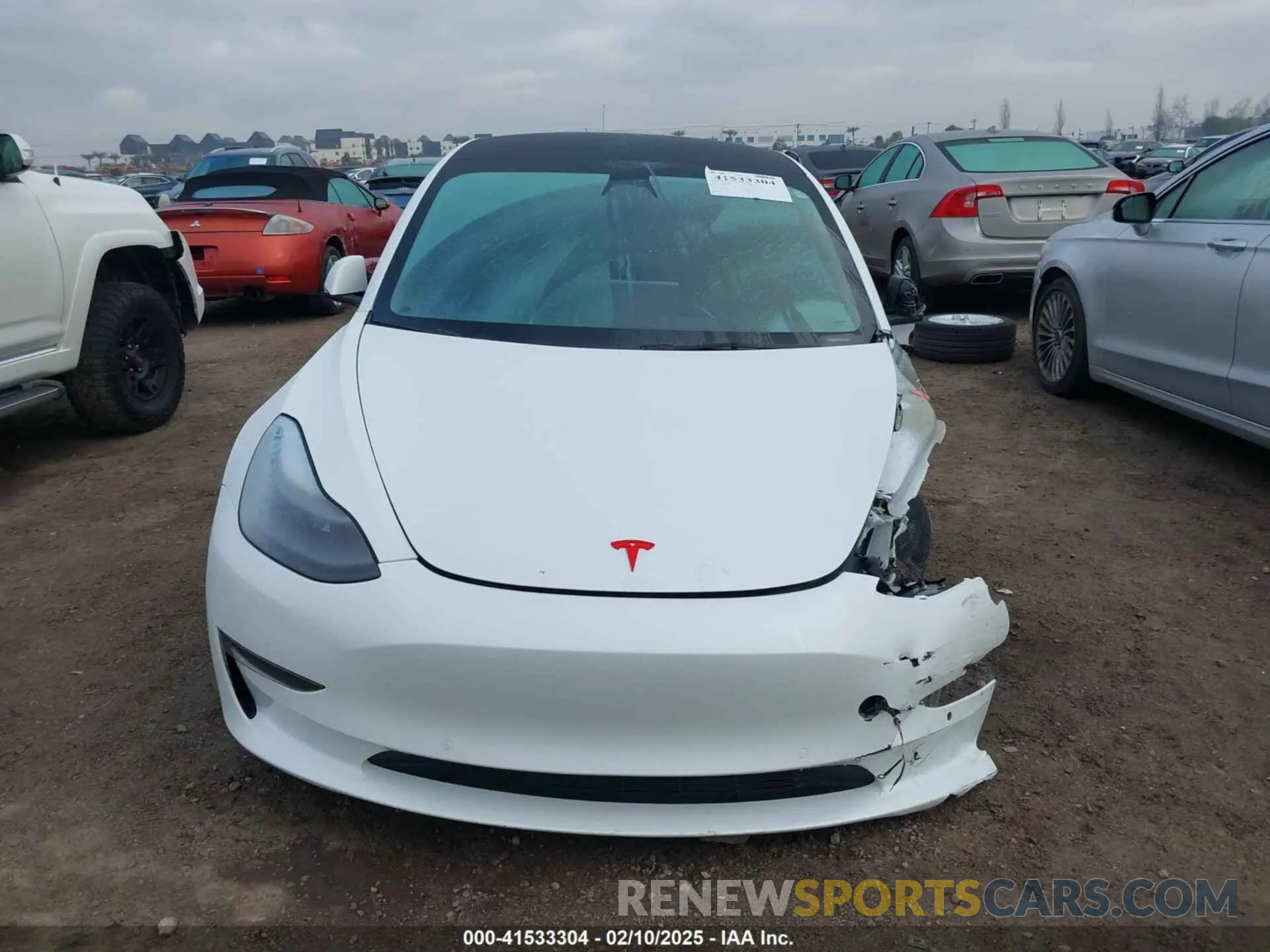 12 fotografías del automóvil dañado 5YJ3E1EC2NF295330 TESLA MODEL 3 2022