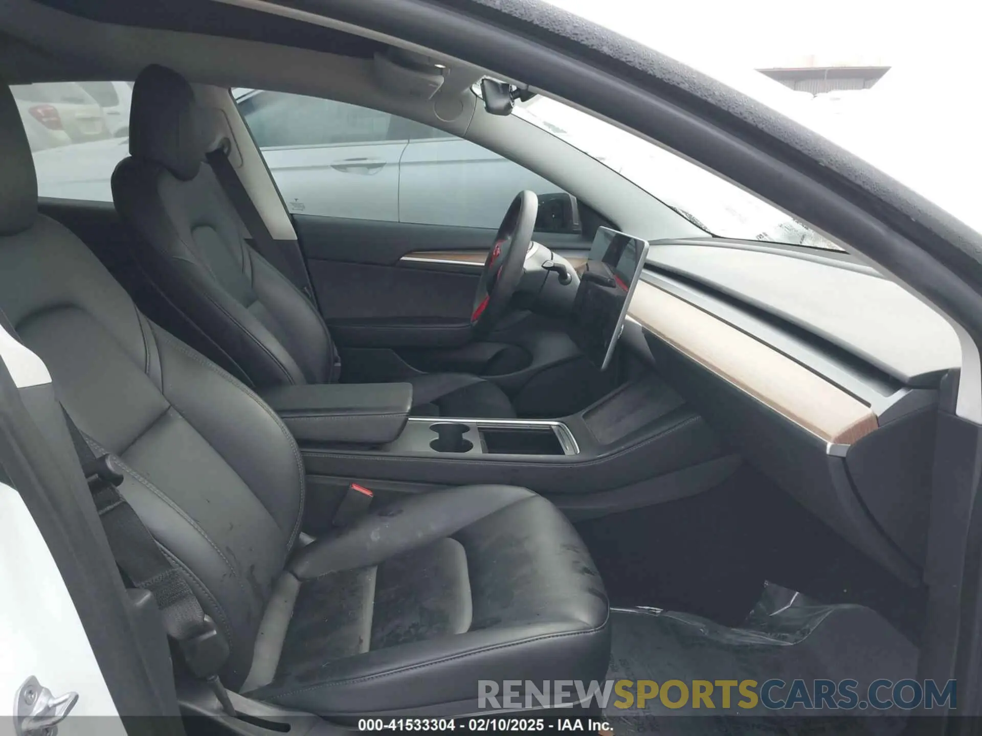 5 fotografías del automóvil dañado 5YJ3E1EC2NF295330 TESLA MODEL 3 2022