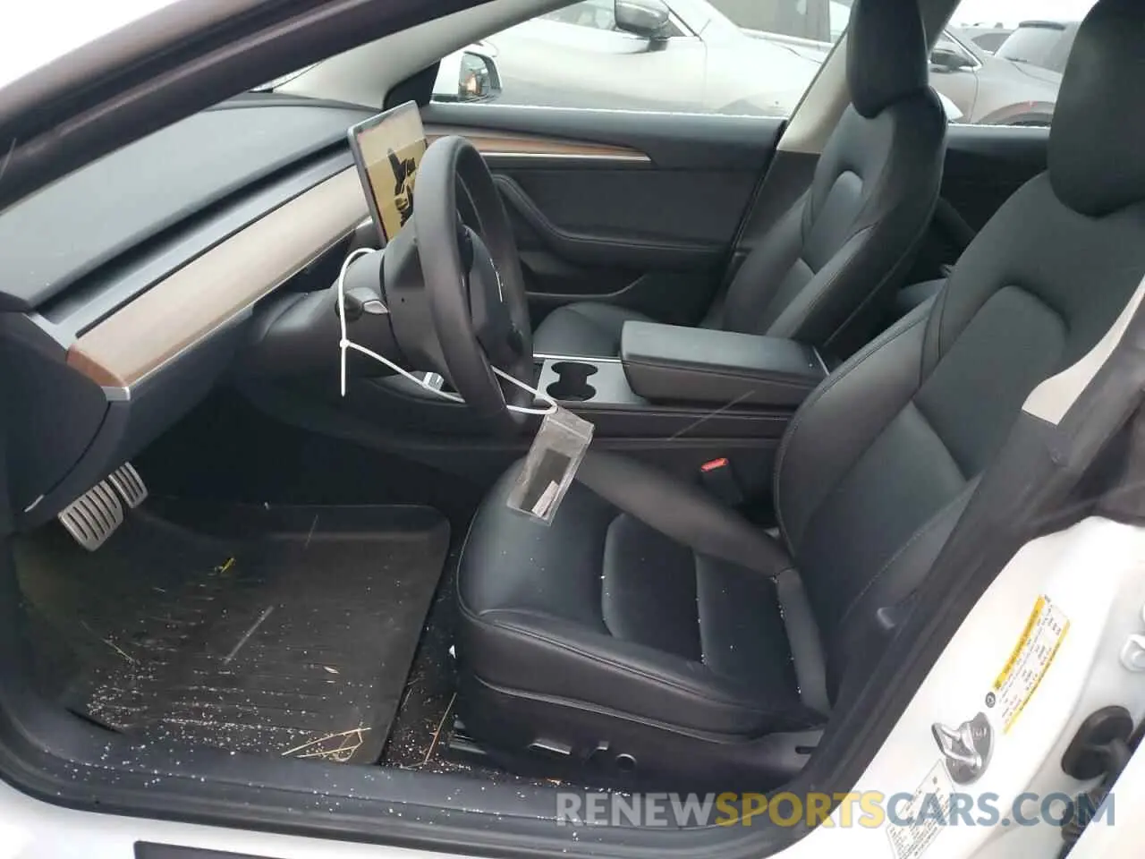 7 fotografías del automóvil dañado 5YJ3E1EC2NF343103 TESLA MODEL 3 2022