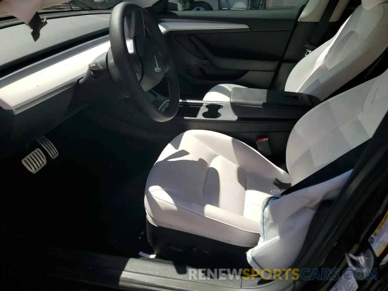 7 fotografías del automóvil dañado 5YJ3E1EC2NF357809 TESLA MODEL 3 2022