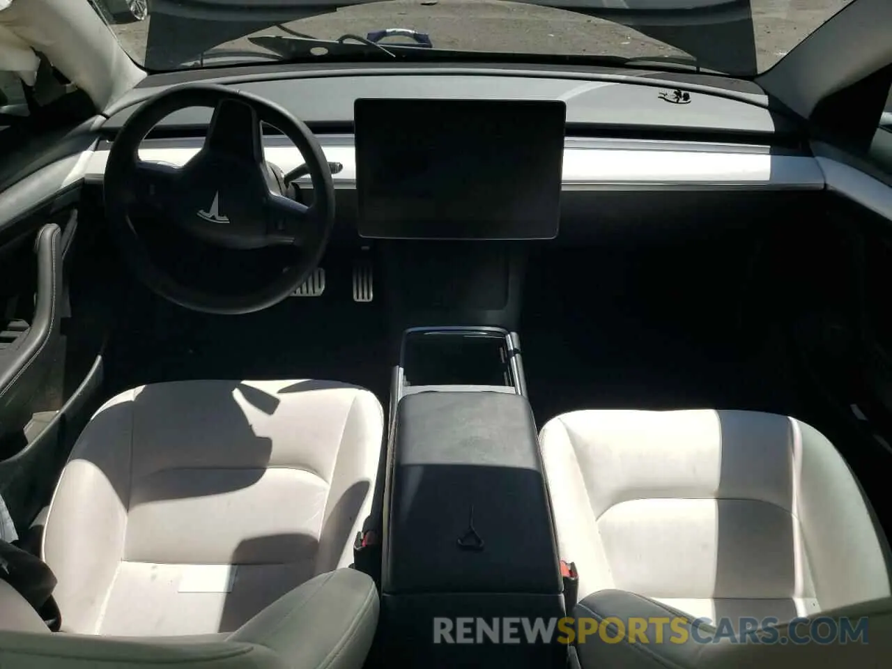 8 fotografías del automóvil dañado 5YJ3E1EC2NF357809 TESLA MODEL 3 2022