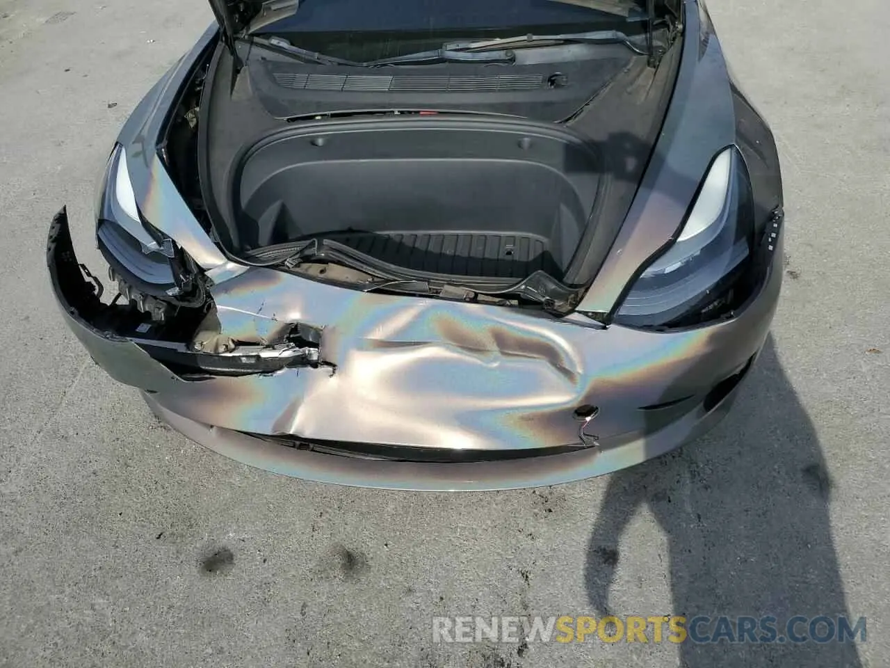 11 fotografías del automóvil dañado 5YJ3E1EC3NF128202 TESLA MODEL 3 2022