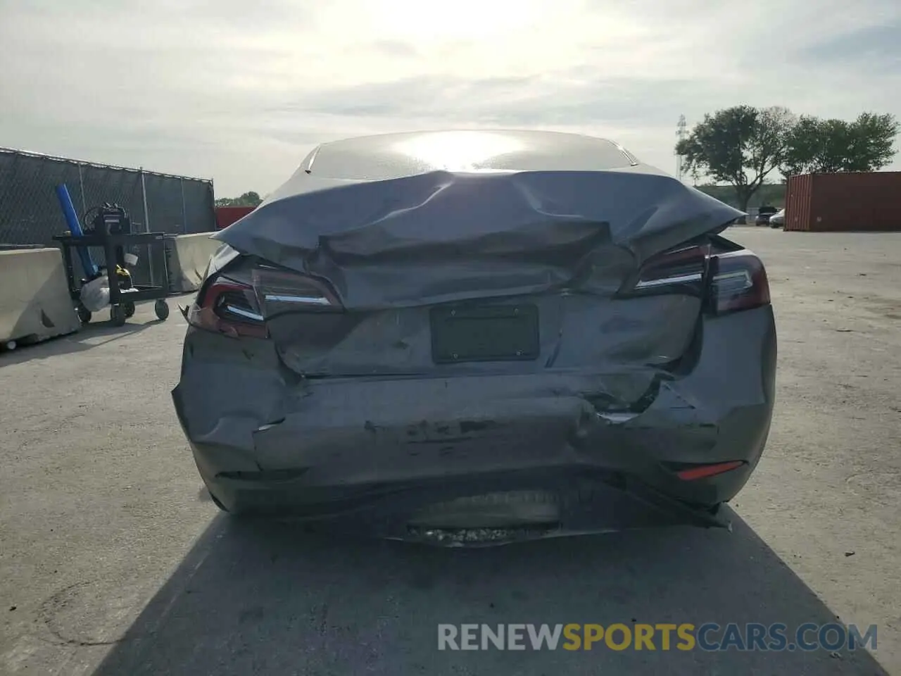 6 fotografías del automóvil dañado 5YJ3E1EC3NF128202 TESLA MODEL 3 2022