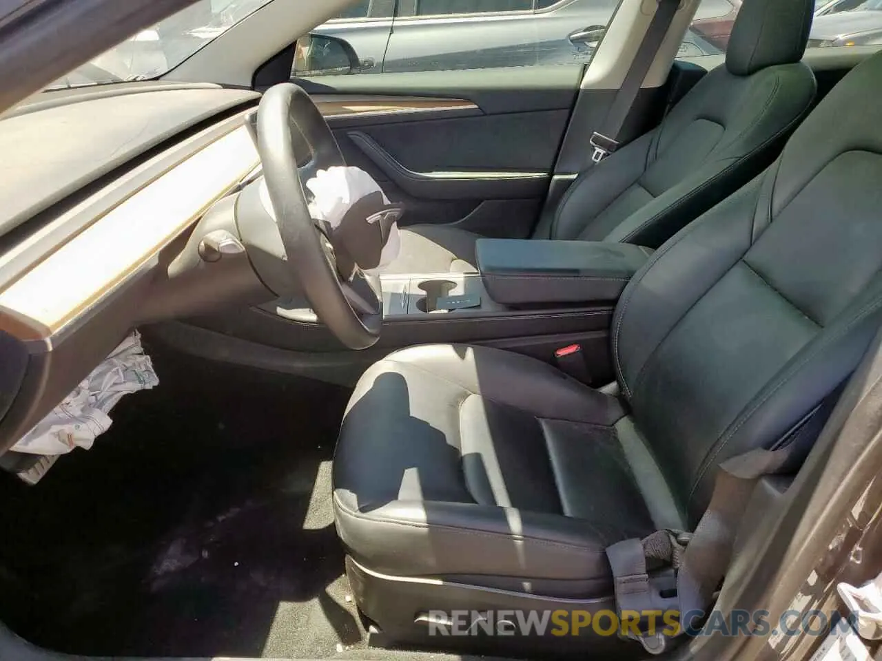 7 fotografías del automóvil dañado 5YJ3E1EC3NF144870 TESLA MODEL 3 2022