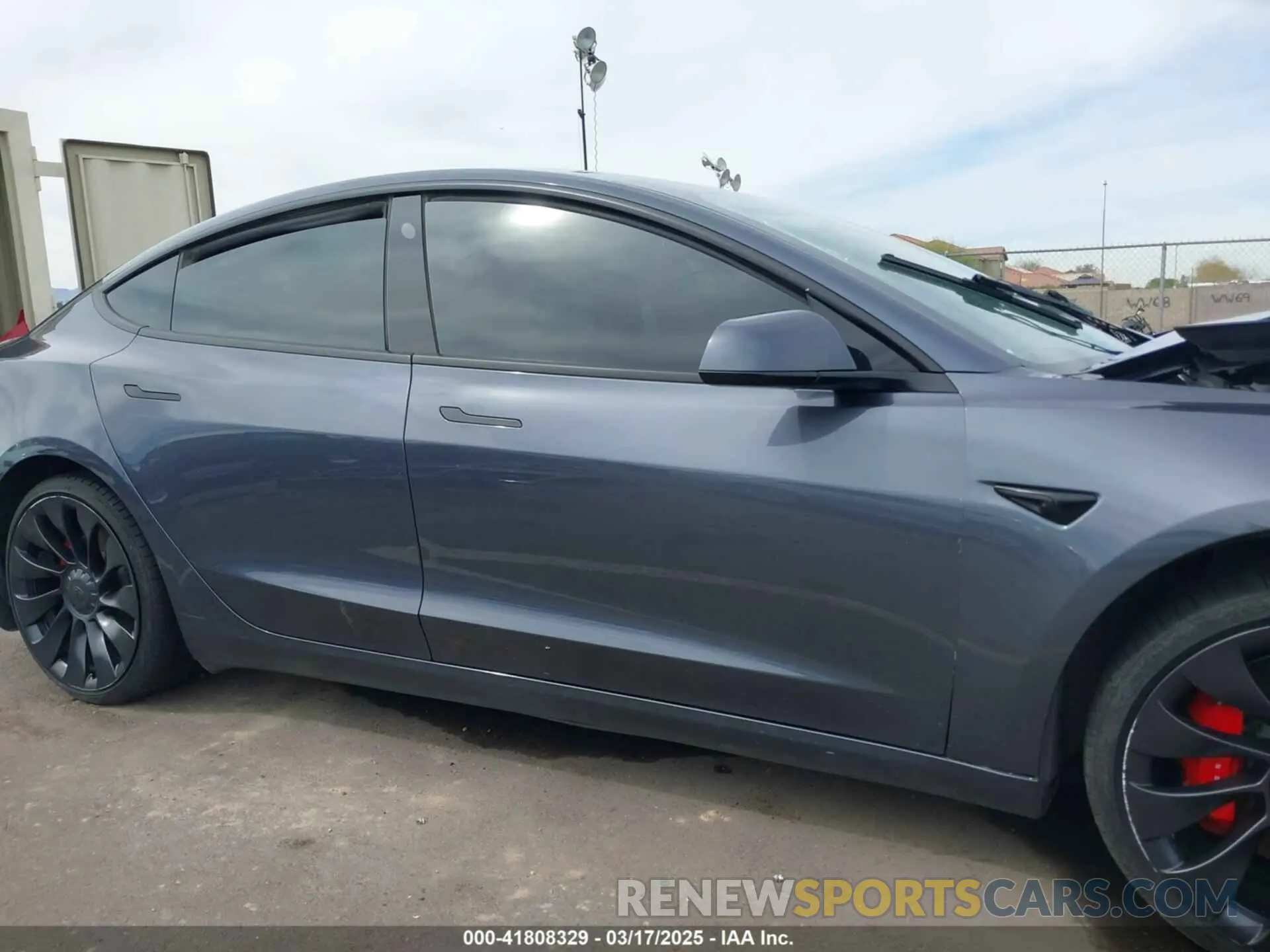 13 fotografías del automóvil dañado 5YJ3E1EC3NF296891 TESLA MODEL 3 2022