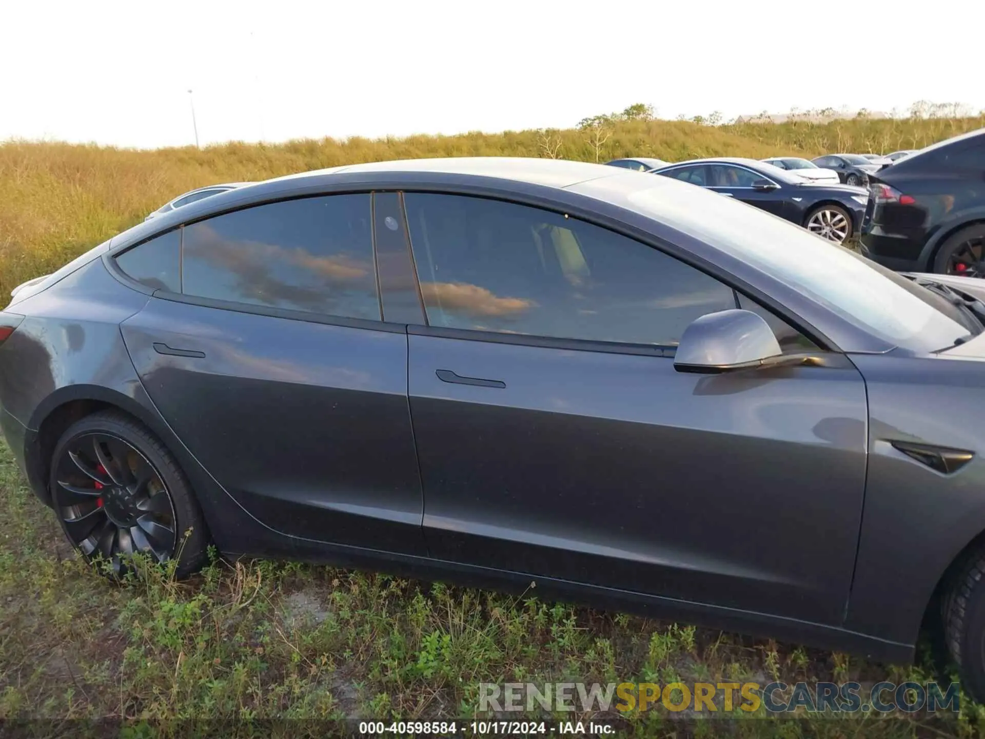 12 fotografías del automóvil dañado 5YJ3E1EC3NF346737 TESLA MODEL 3 2022