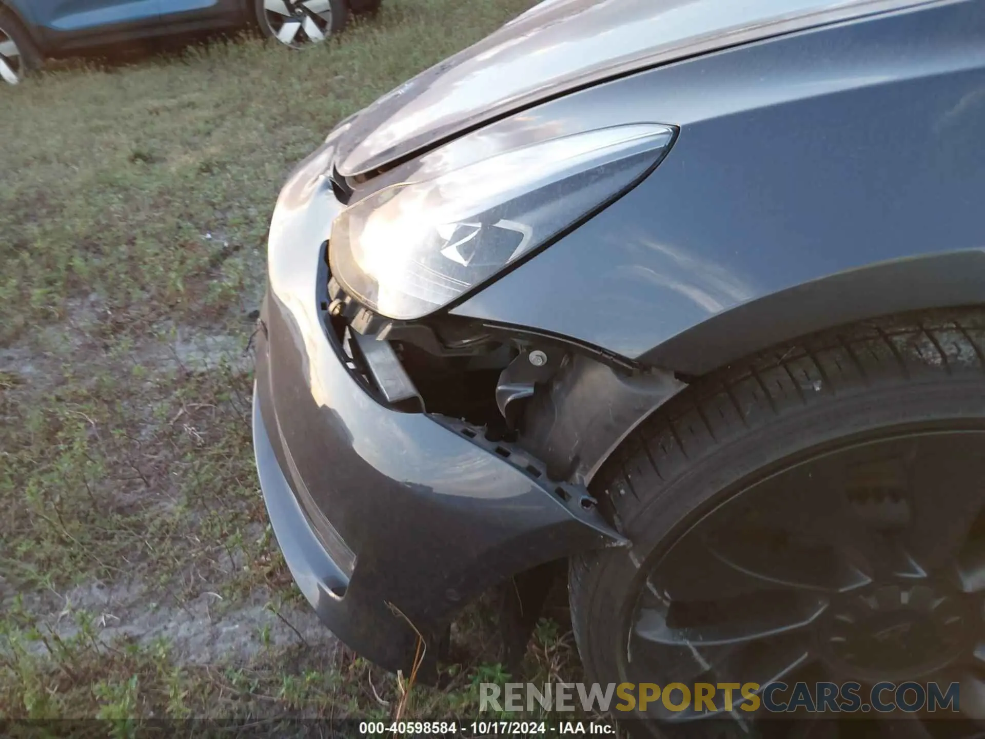6 fotografías del automóvil dañado 5YJ3E1EC3NF346737 TESLA MODEL 3 2022