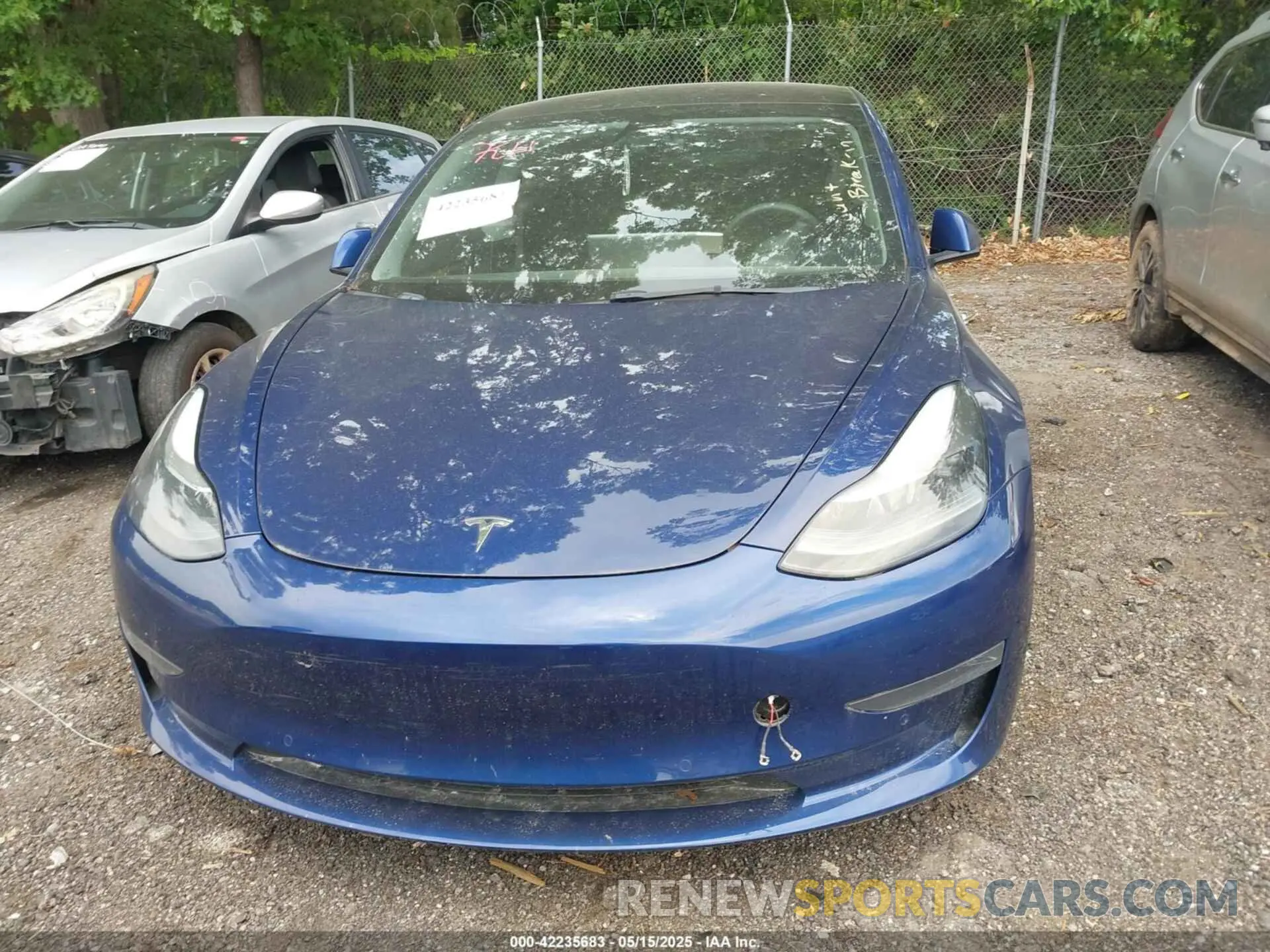 11 fotografías del automóvil dañado 5YJ3E1EC4NF125289 TESLA MODEL 3 2022