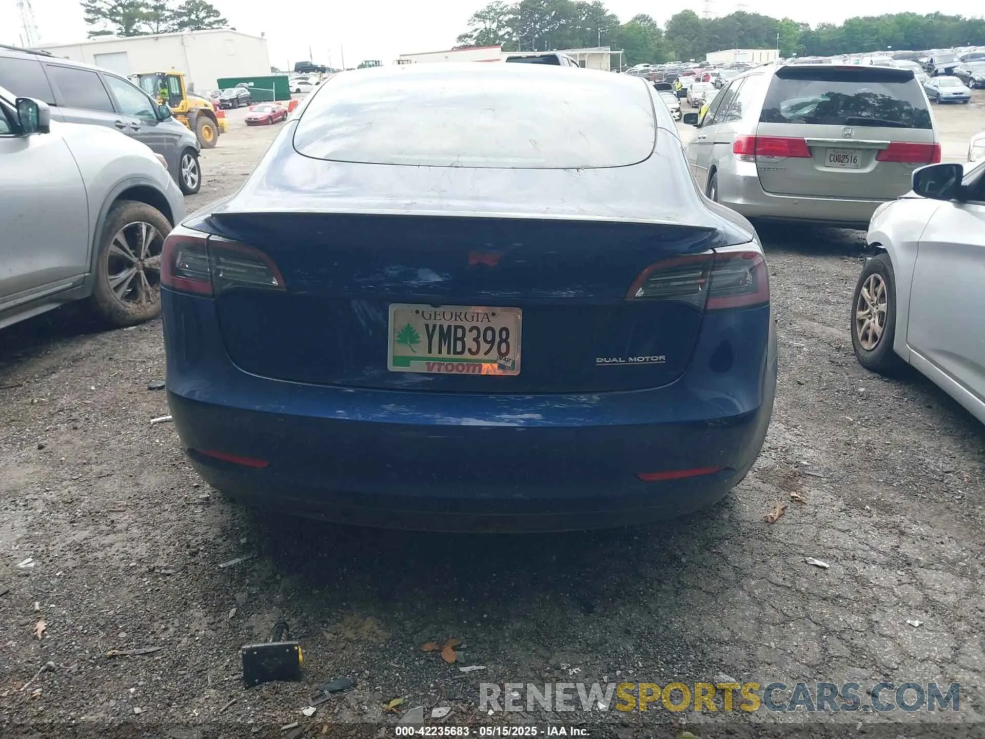 15 fotografías del automóvil dañado 5YJ3E1EC4NF125289 TESLA MODEL 3 2022