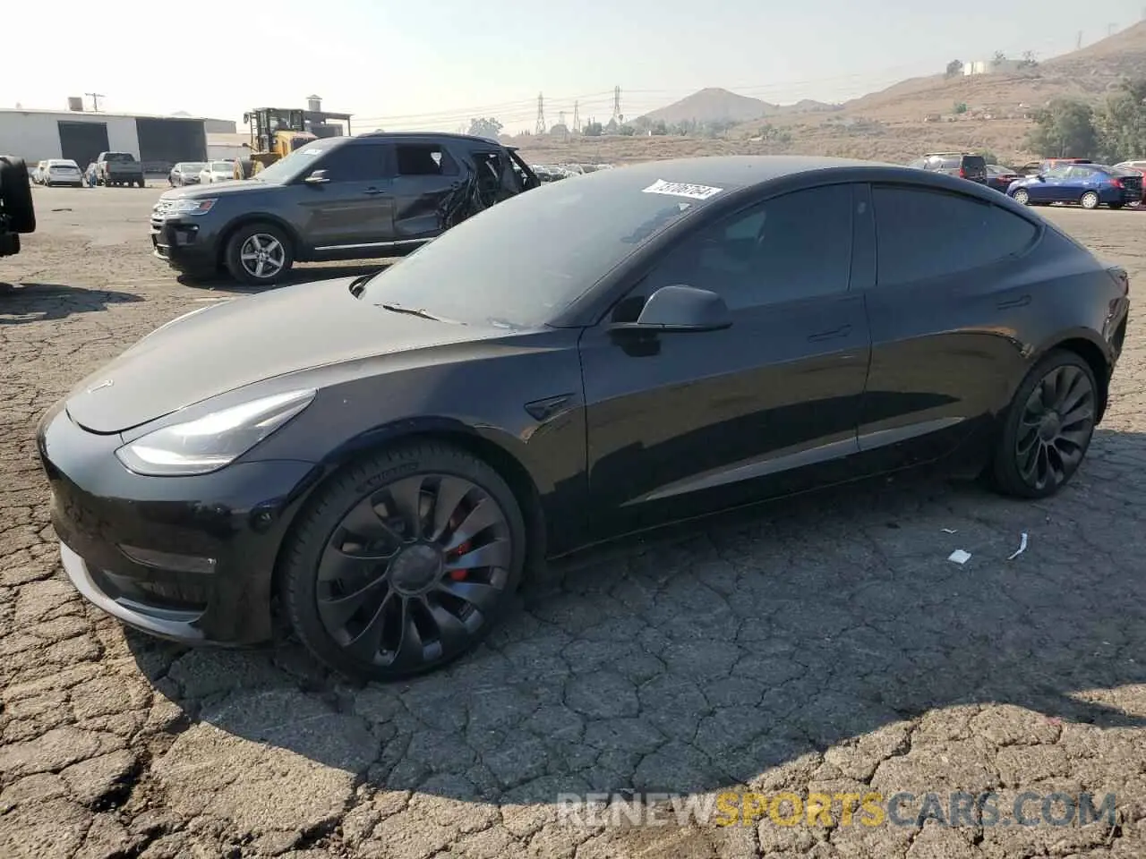 1 fotografías del automóvil dañado 5YJ3E1EC4NF209306 TESLA MODEL 3 2022