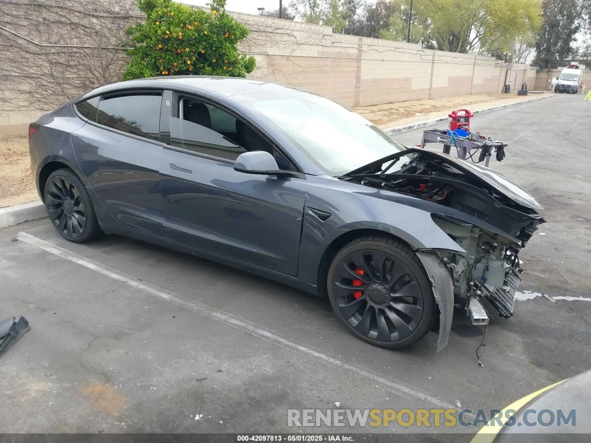 1 fotografías del automóvil dañado 5YJ3E1EC4NF258974 TESLA MODEL 3 2022
