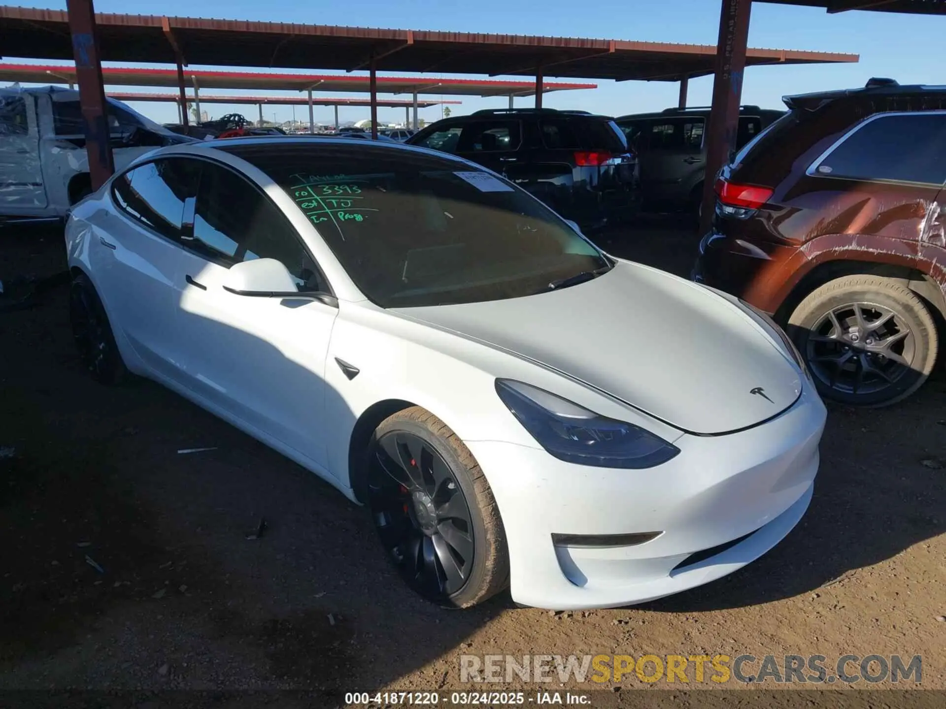 1 fotografías del automóvil dañado 5YJ3E1EC4NF342227 TESLA MODEL 3 2022