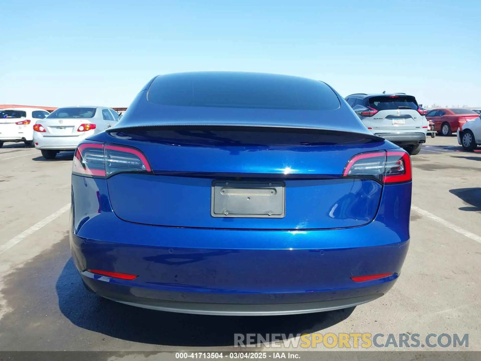 15 fotografías del automóvil dañado 5YJ3E1EC4NF347055 TESLA MODEL 3 2022
