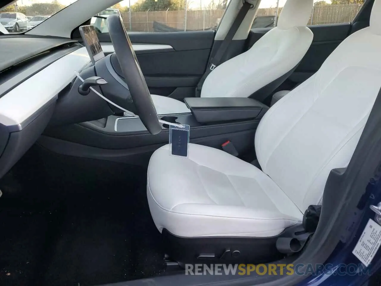 7 fotografías del automóvil dañado 5YJ3E1EC5NF159709 TESLA MODEL 3 2022