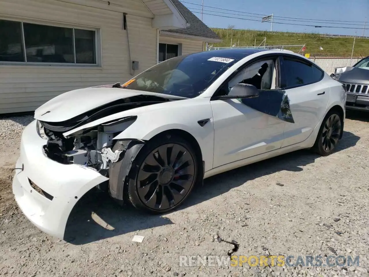 1 fotografías del automóvil dañado 5YJ3E1EC5NF274049 TESLA MODEL 3 2022