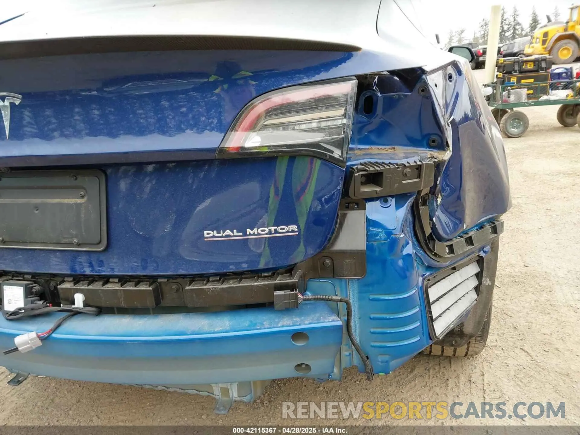 20 fotografías del automóvil dañado 5YJ3E1EC5NF356461 TESLA MODEL 3 2022