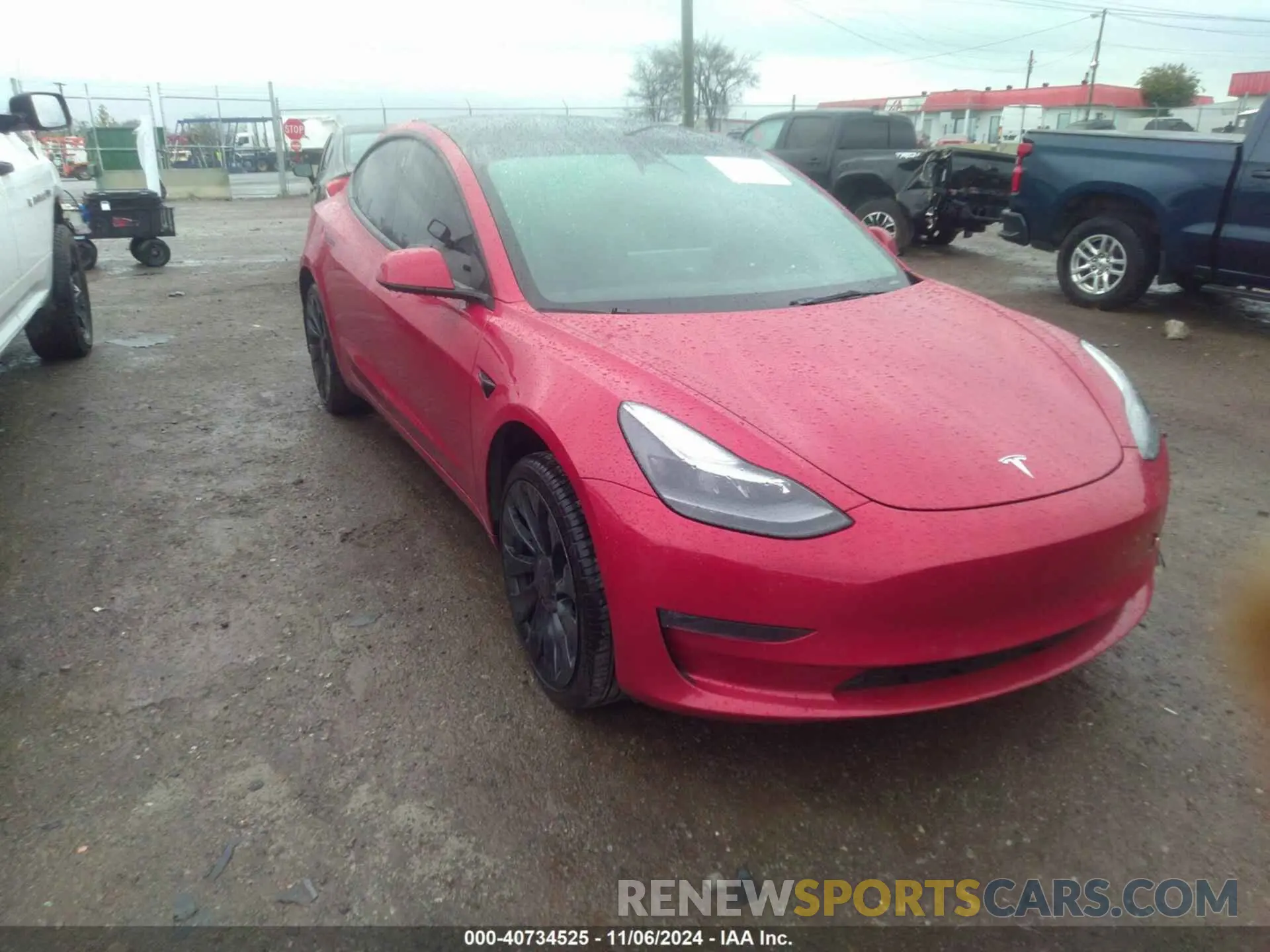 1 fotografías del automóvil dañado 5YJ3E1EC6NF165731 TESLA MODEL 3 2022