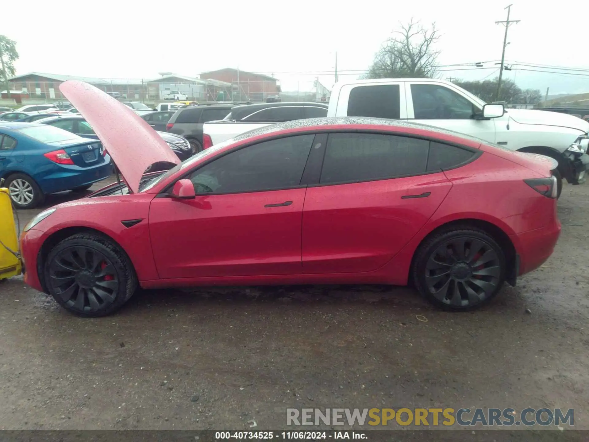 14 fotografías del automóvil dañado 5YJ3E1EC6NF165731 TESLA MODEL 3 2022