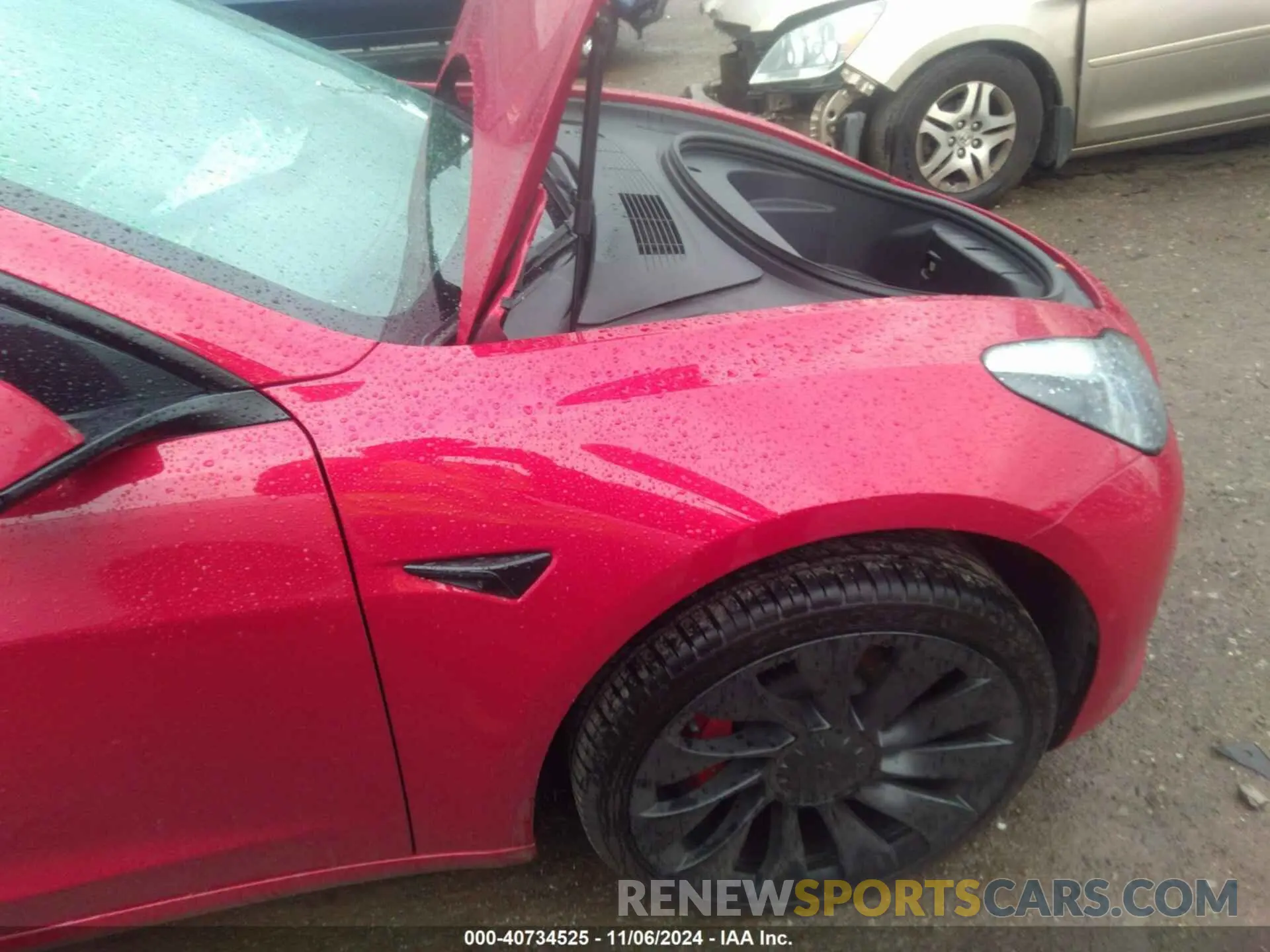 21 fotografías del automóvil dañado 5YJ3E1EC6NF165731 TESLA MODEL 3 2022