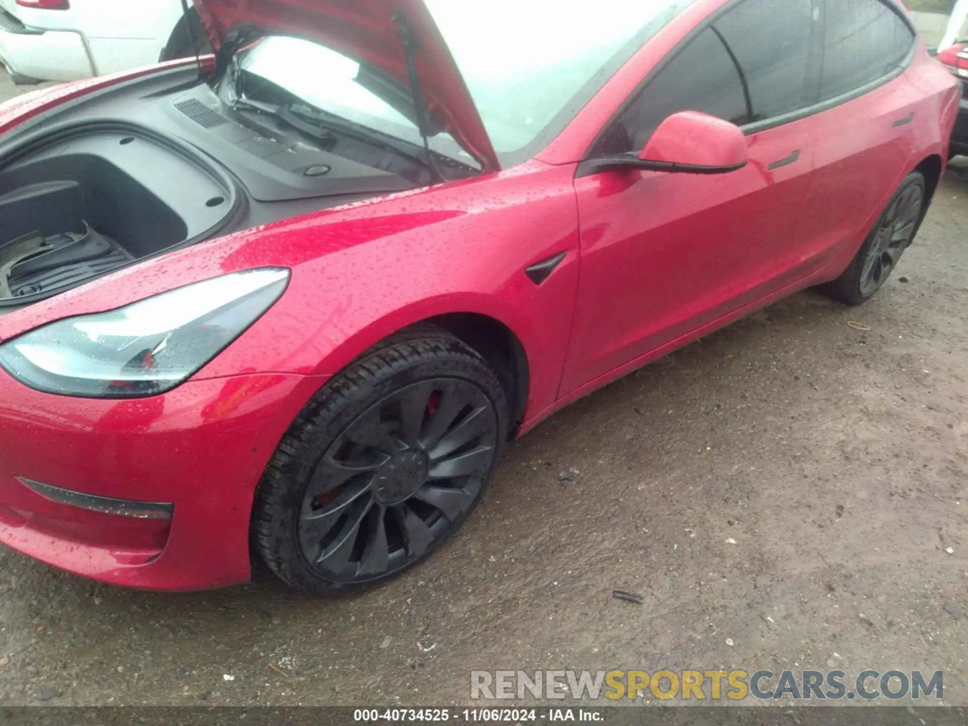 22 fotografías del automóvil dañado 5YJ3E1EC6NF165731 TESLA MODEL 3 2022
