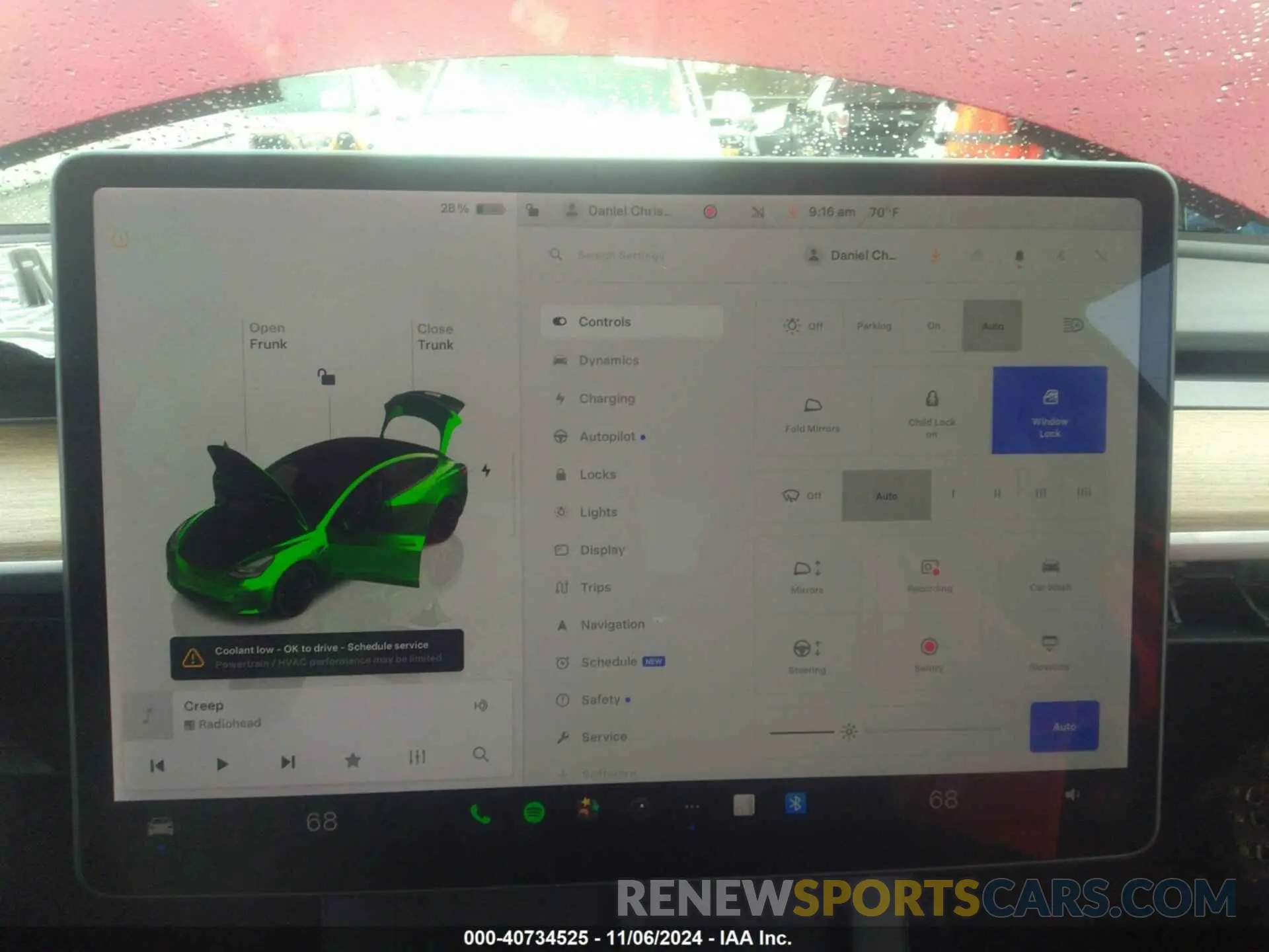 7 fotografías del automóvil dañado 5YJ3E1EC6NF165731 TESLA MODEL 3 2022