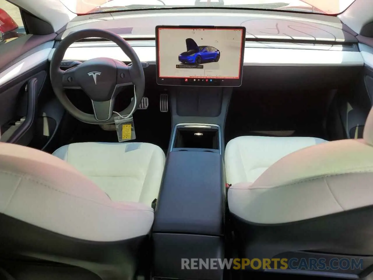 8 fotografías del automóvil dañado 5YJ3E1EC6NF262704 TESLA MODEL 3 2022