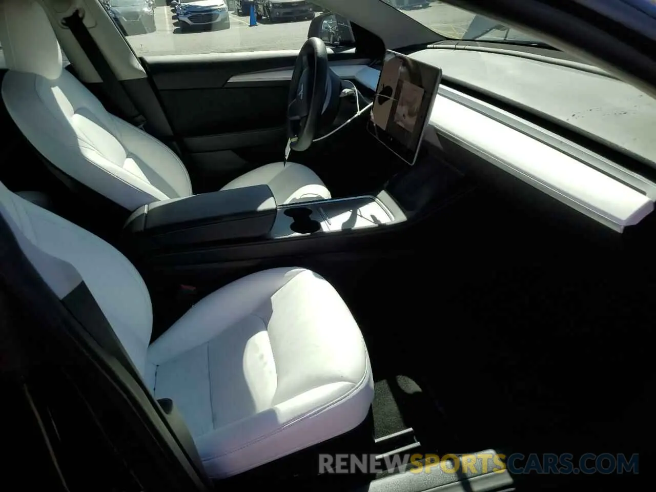 5 fotografías del automóvil dañado 5YJ3E1EC6NF265750 TESLA MODEL 3 2022