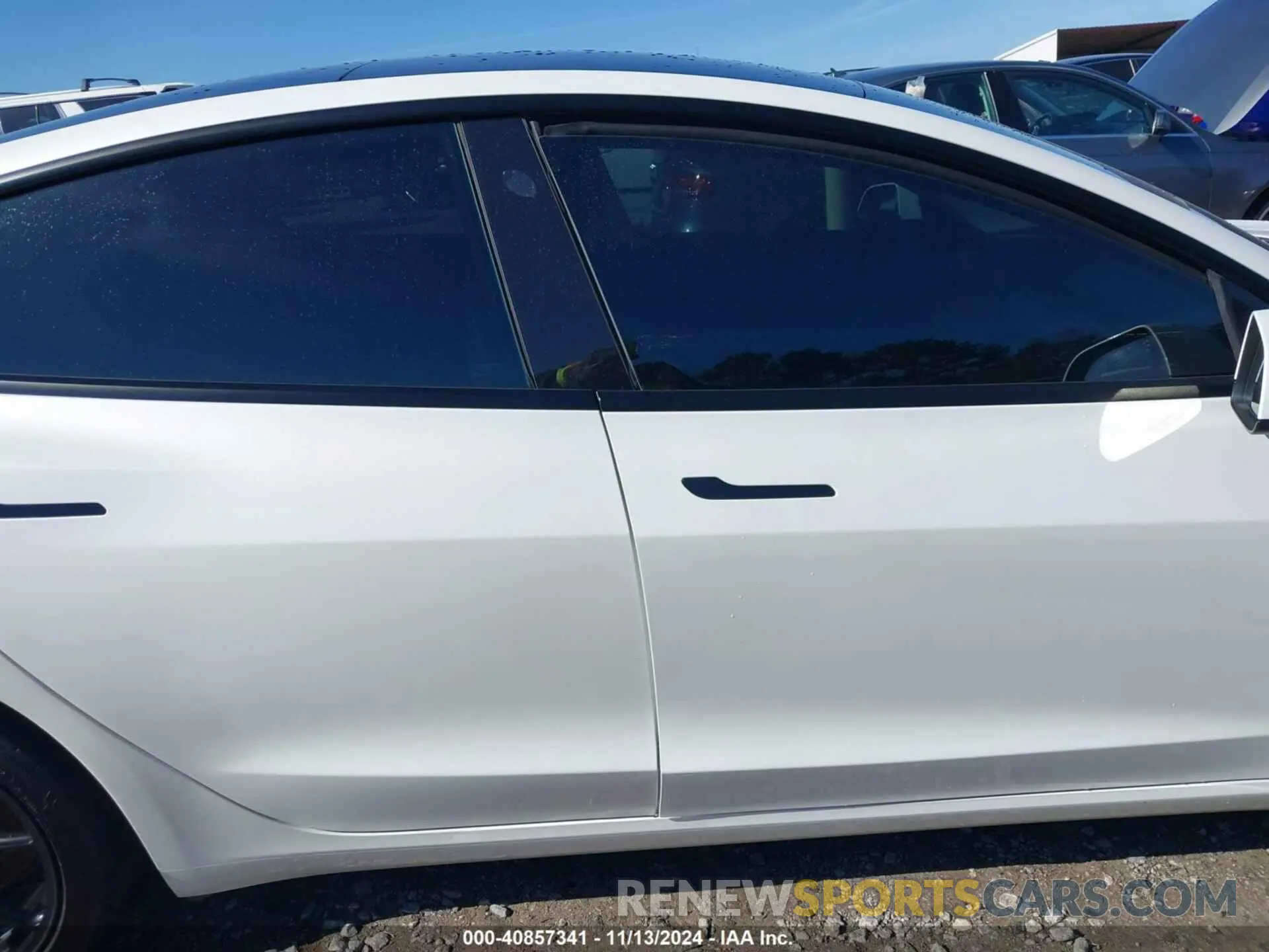 13 fotografías del automóvil dañado 5YJ3E1EC6NF342892 TESLA MODEL 3 2022