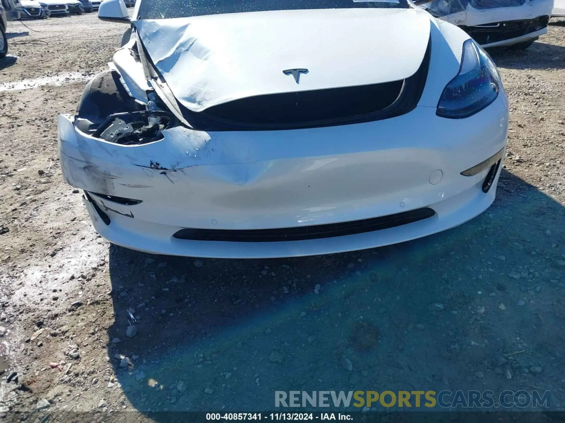 19 fotografías del automóvil dañado 5YJ3E1EC6NF342892 TESLA MODEL 3 2022
