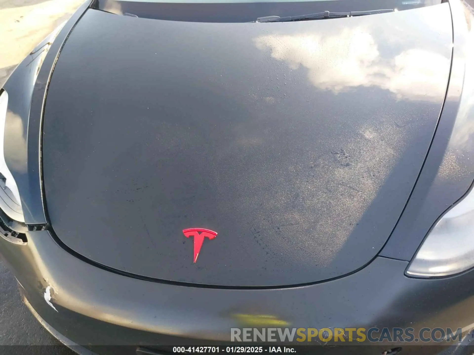 10 fotografías del automóvil dañado 5YJ3E1EC7NF137744 TESLA MODEL 3 2022